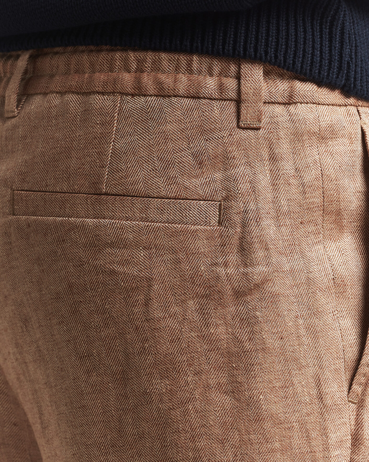Herren | Shorts | BOSS CAMEL | Peet Linen Drawstring Shorts Medium Beige