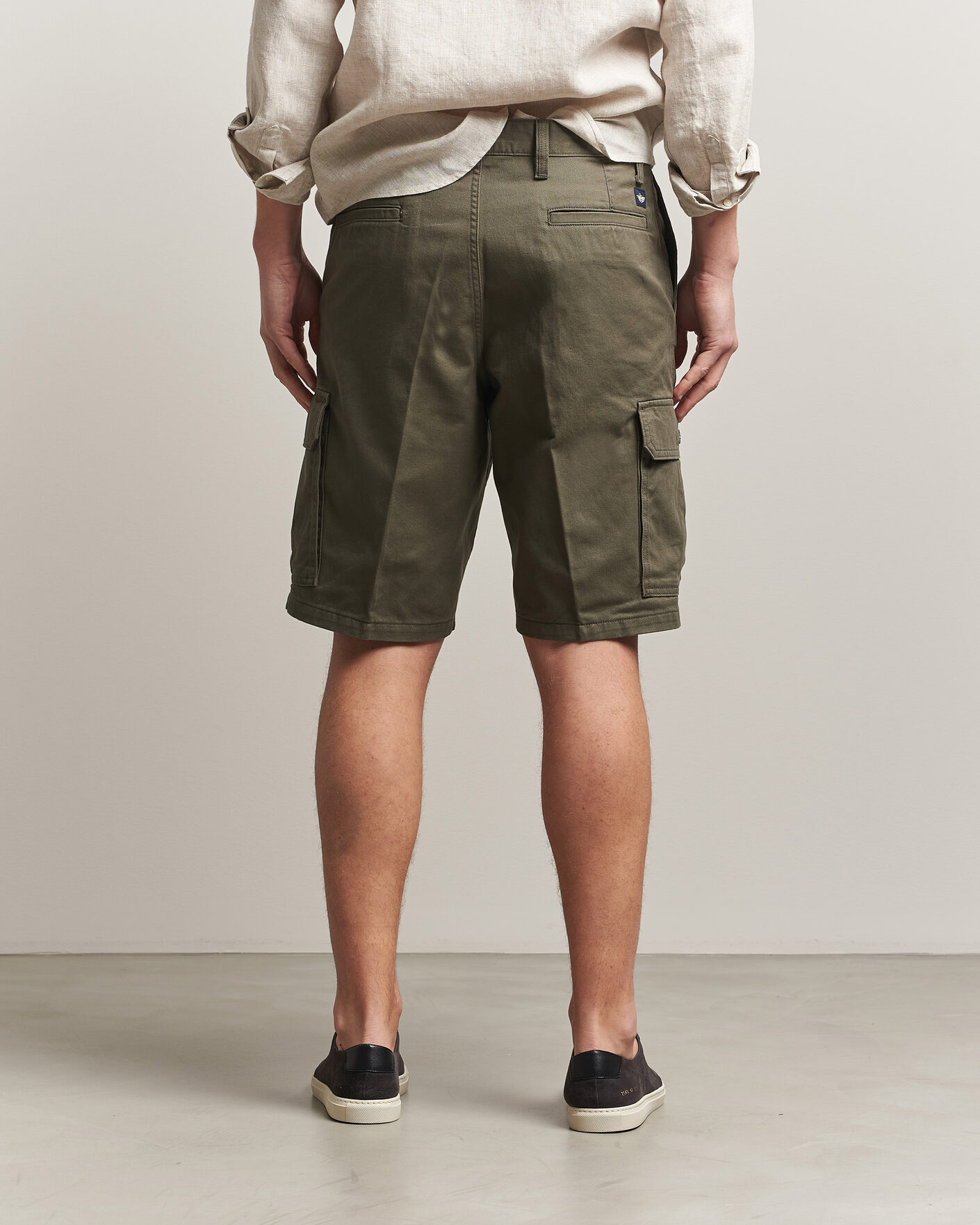 Herren | Shorts | Dockers | Straight Cargo Shorts Earth Moss