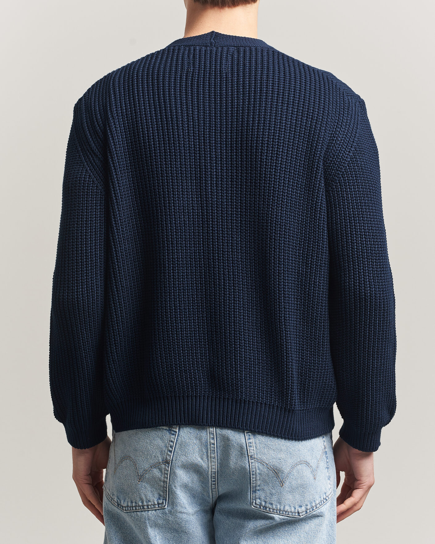 Herren | Pullover | Peregrine | River Cotton Cardigan Navy