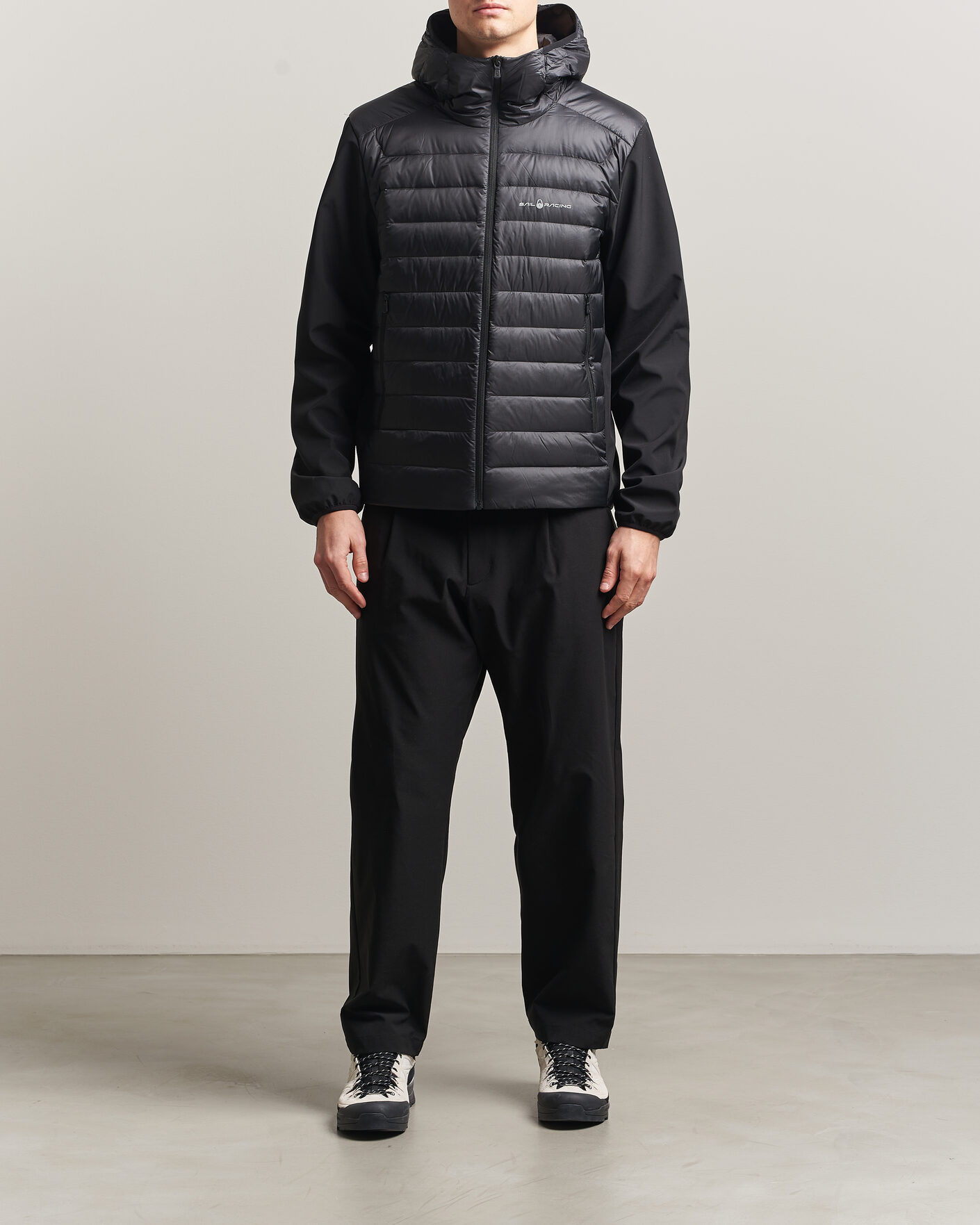 Herren | Jacken | Sail Racing | Spray Hooded Hybrid Jacket Carbon