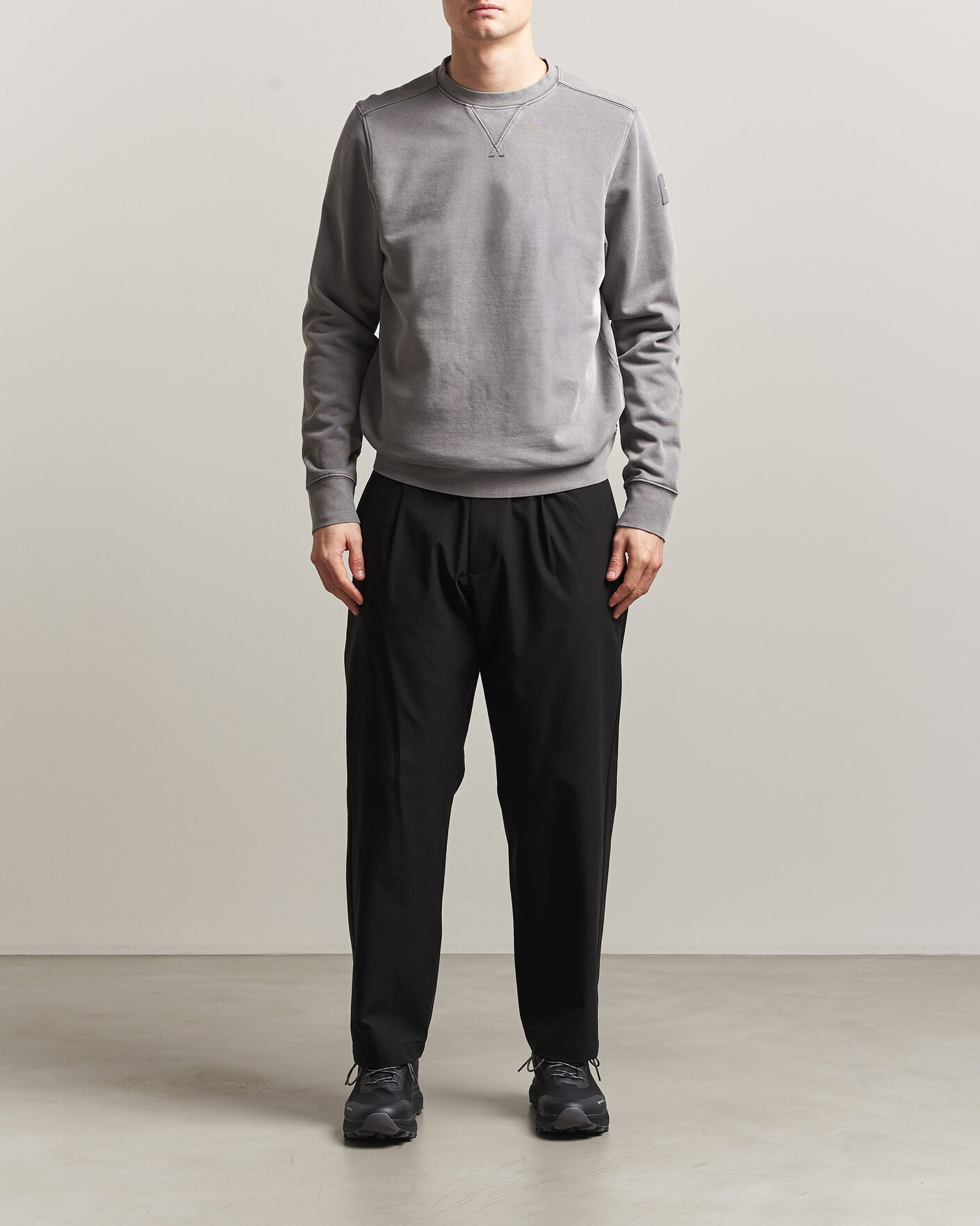 Herren | Pullover | Sail Racing | Wind Pigment Dyed Sweatshirt Frost Grey