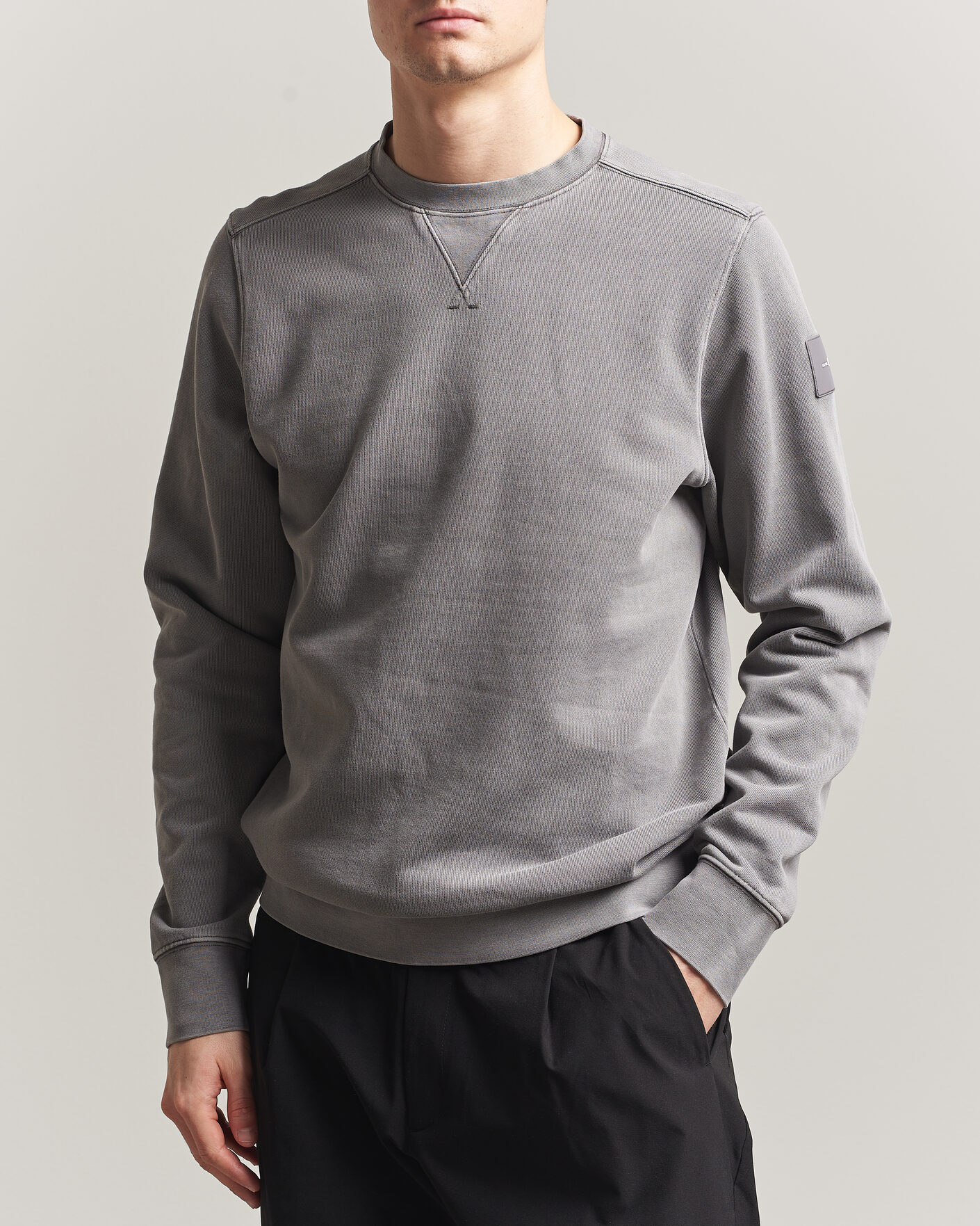 Herren | Pullover | Sail Racing | Wind Pigment Dyed Sweatshirt Frost Grey