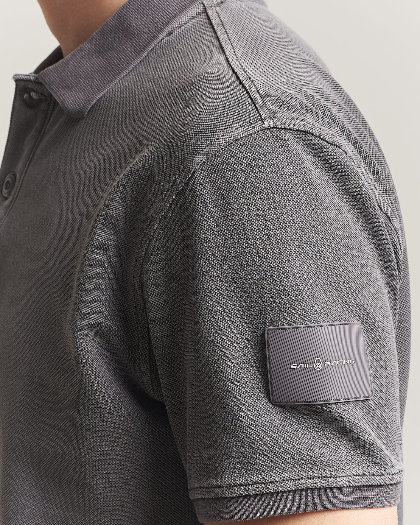 Herren | Poloshirts | Sail Racing | Wind Pigment Dyed Polo Frost Grey