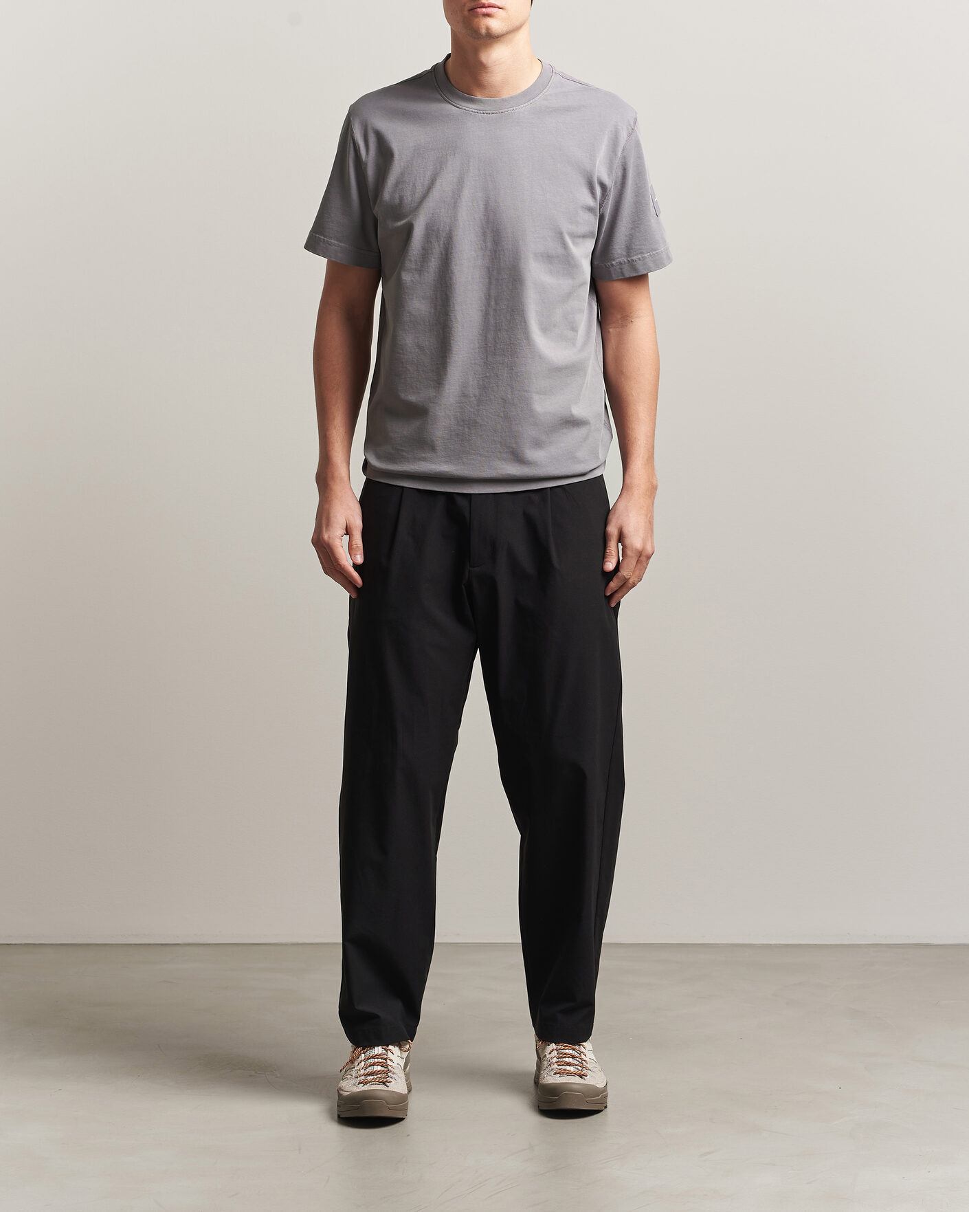 Herren | T-Shirts | Sail Racing | Wind Pigment Dyed T-Shirt Frost Grey