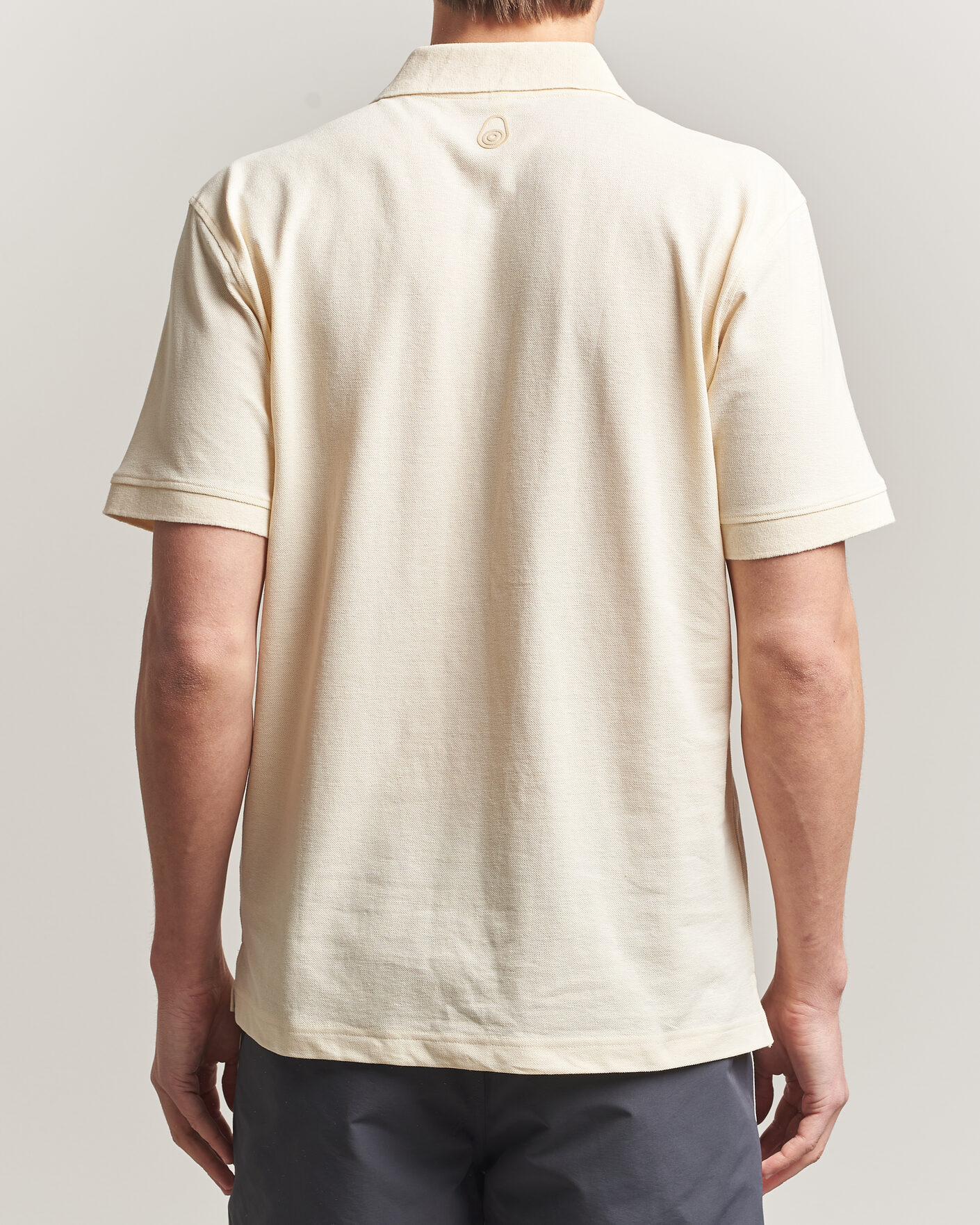 Herren | Poloshirts | Sail Racing | Tornado Cotton/Linen Pique Polo Off White