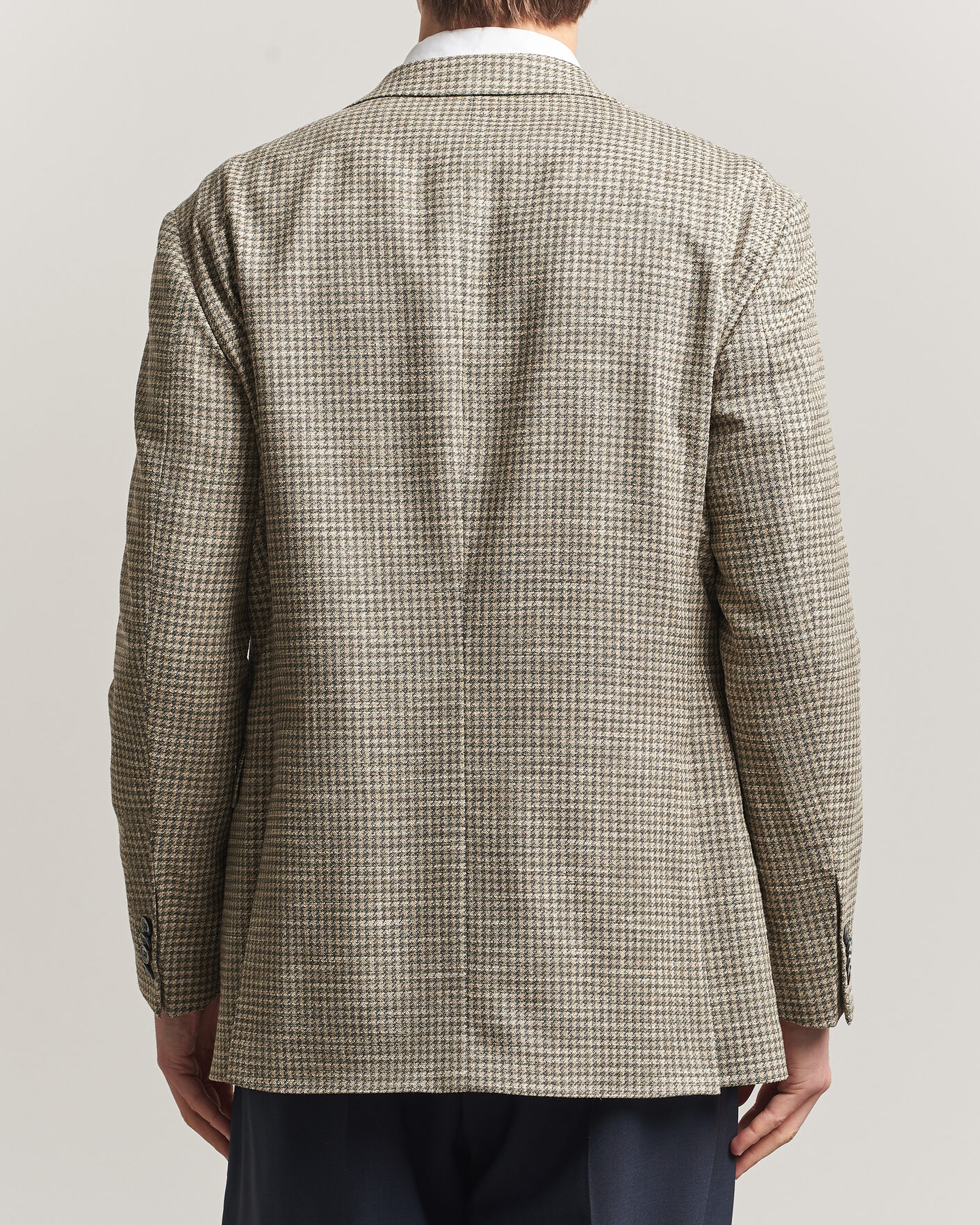 Herren | Sakkos | Oscar Jacobson | Robert Wool/Silk/Cotton Blazer Green
