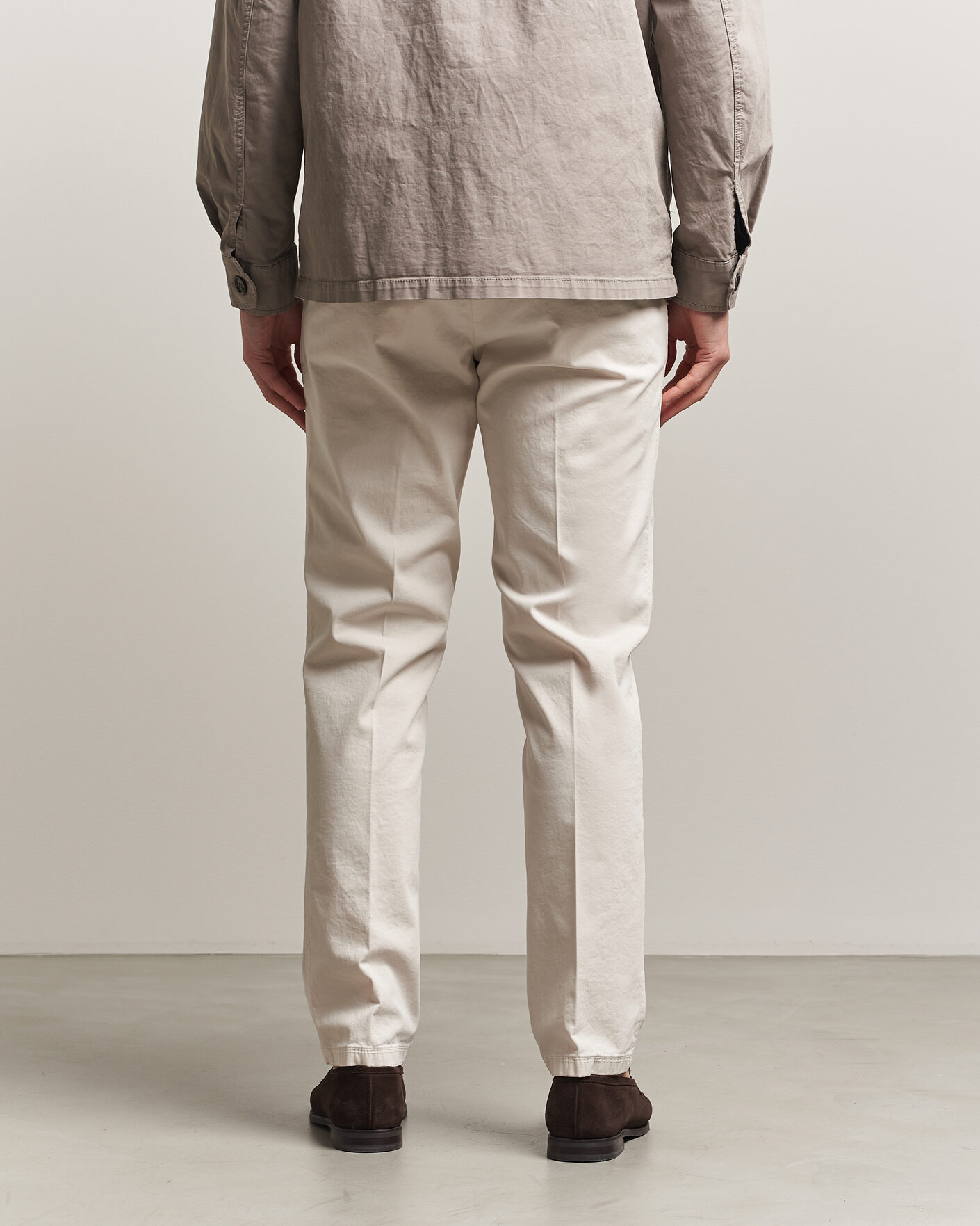 Herren | Hosen | Oscar Jacobson | Danik Cotton Trousers White