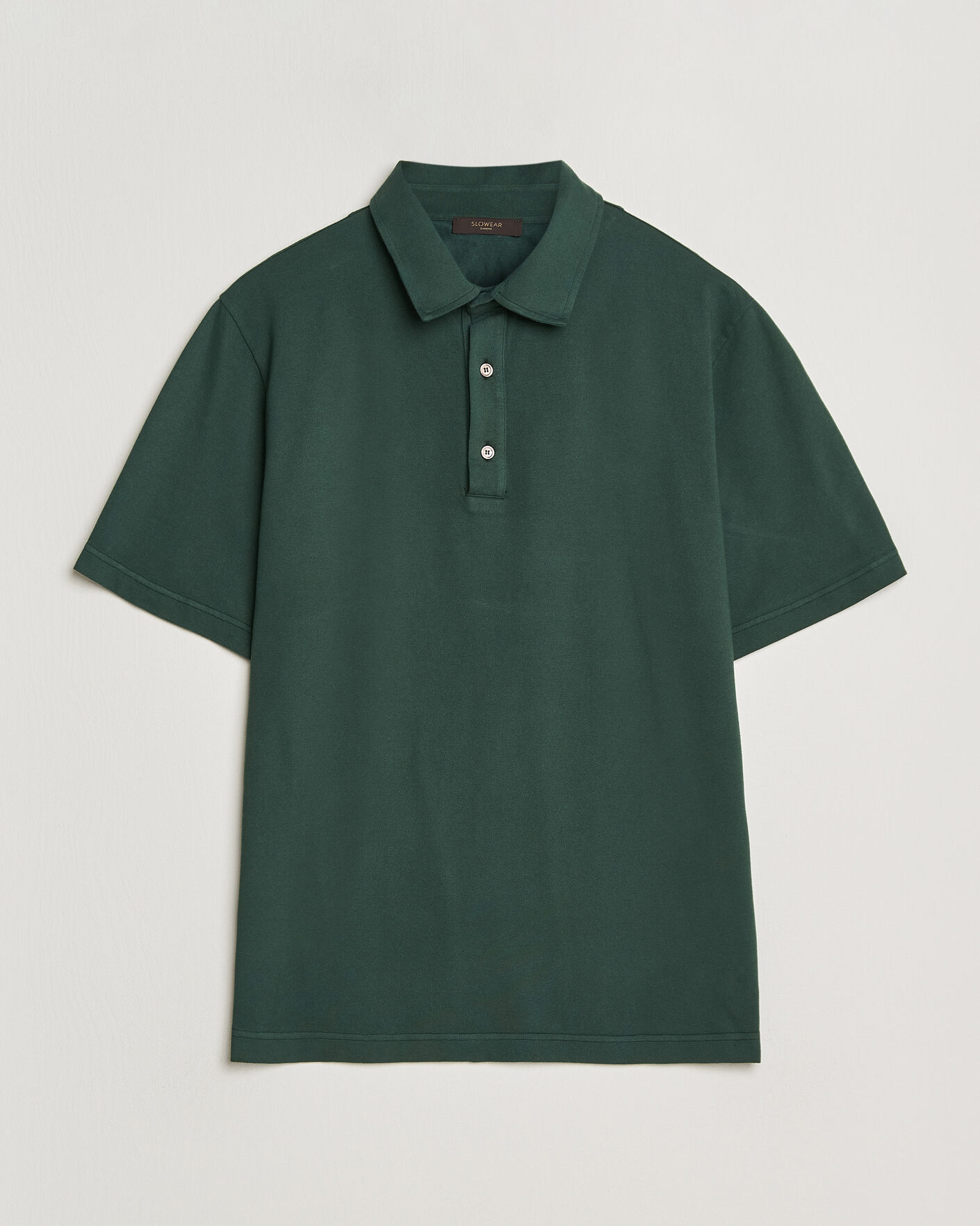 Herren | Poloshirts | Zanone | Soft Cotton Piquet Polo Dark Green