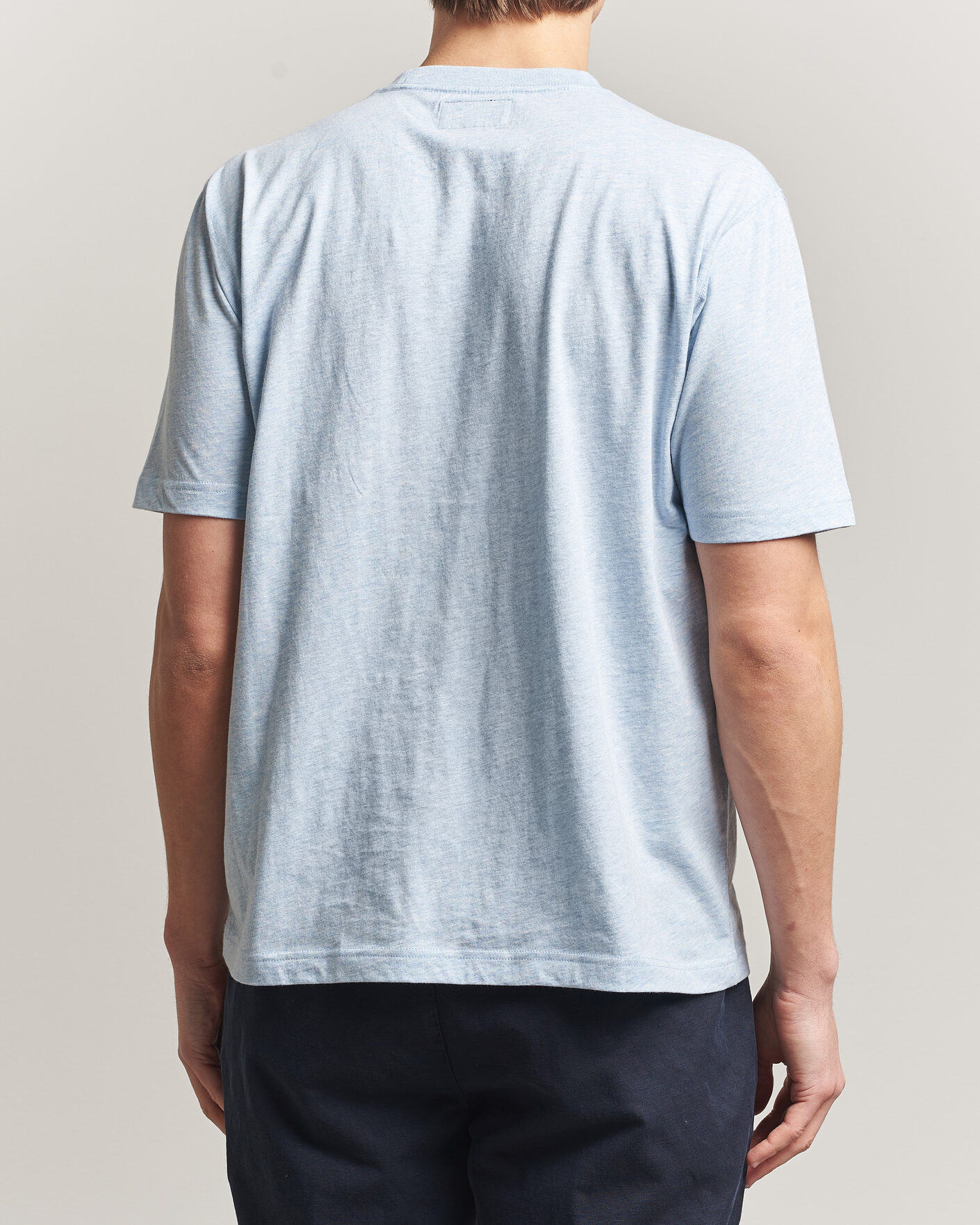 Herren | T-Shirts | BEAMS PLUS | Pocket Tee Sax Blue