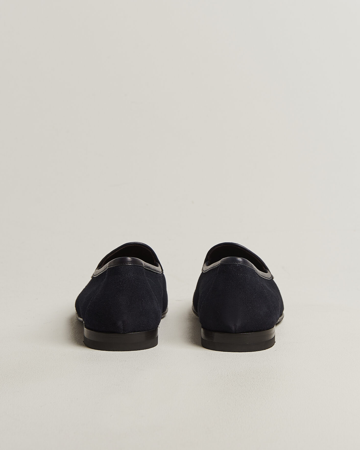 Herren | Loafer | Loake 1880 | Belgrave Suede Belgian Loafer Navy