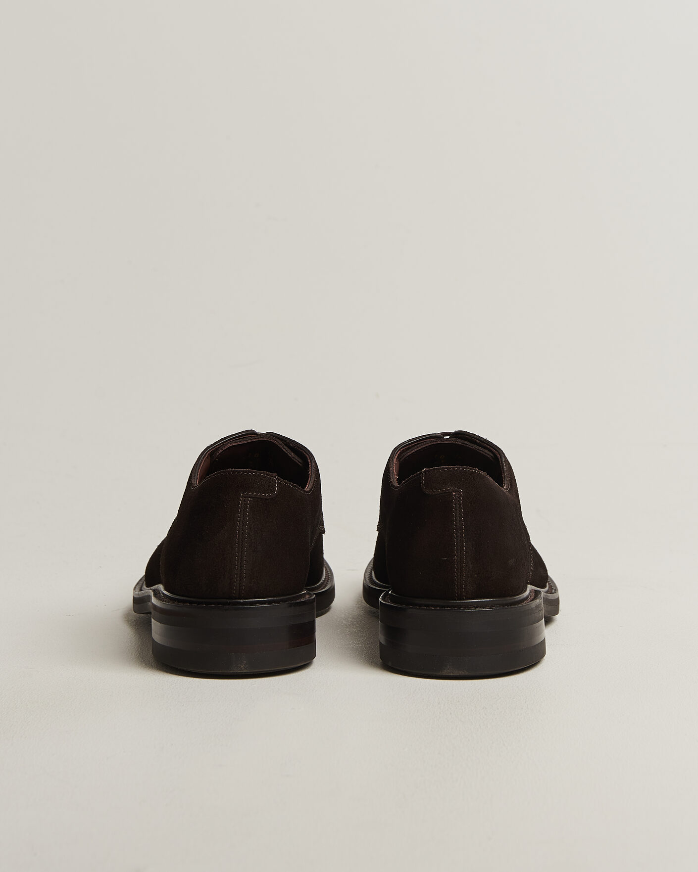 Herren | Derby | Loake Shoemakers | Barbican Suede Derby Dark Brown
