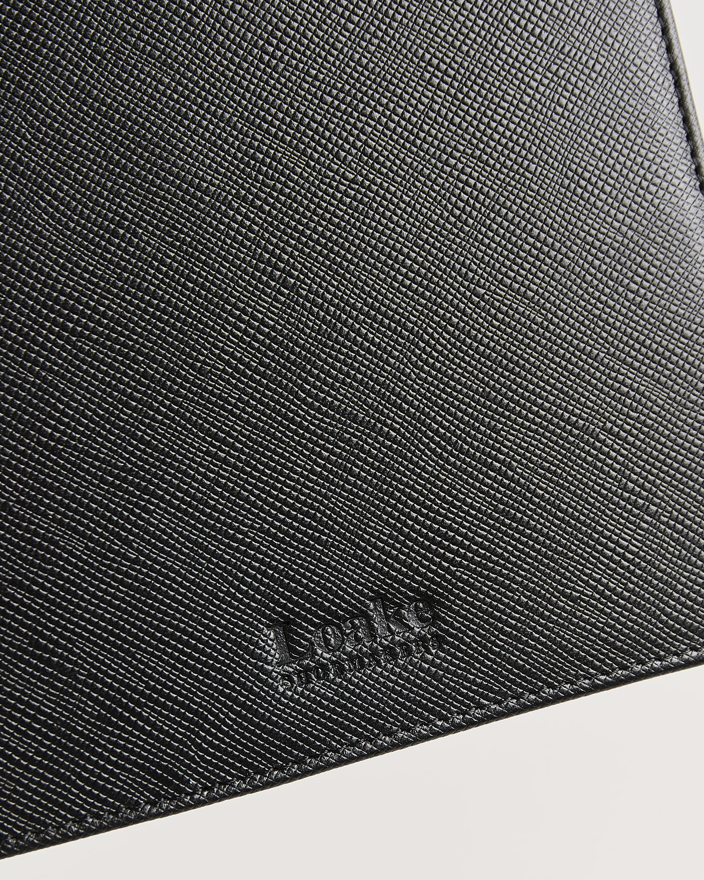 Herren | Notizbücher | Loake Shoemakers | Savoy Grain Leather Notebook Black