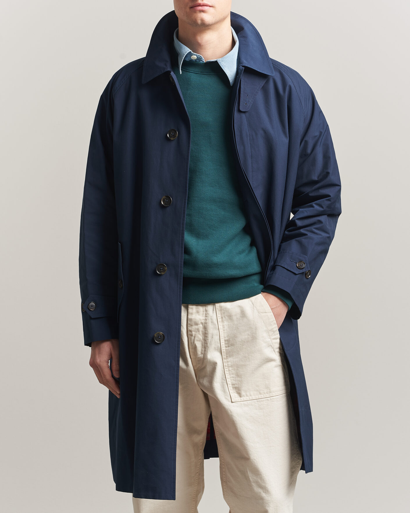 Herren | Jacken | Baracuta | G12 Original Cloth Coat Navy