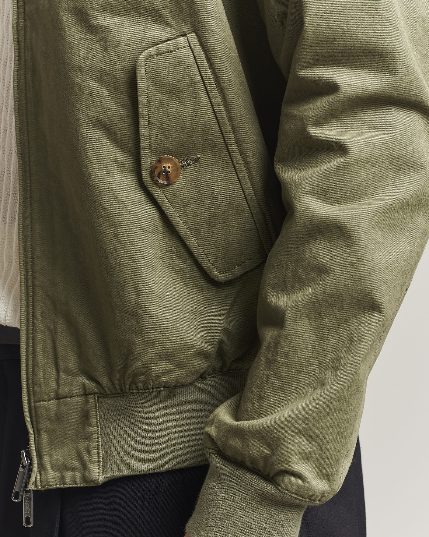 Herren | Jacken | Baracuta | G9 Washed Cotton Twill Jacket Lichen Green