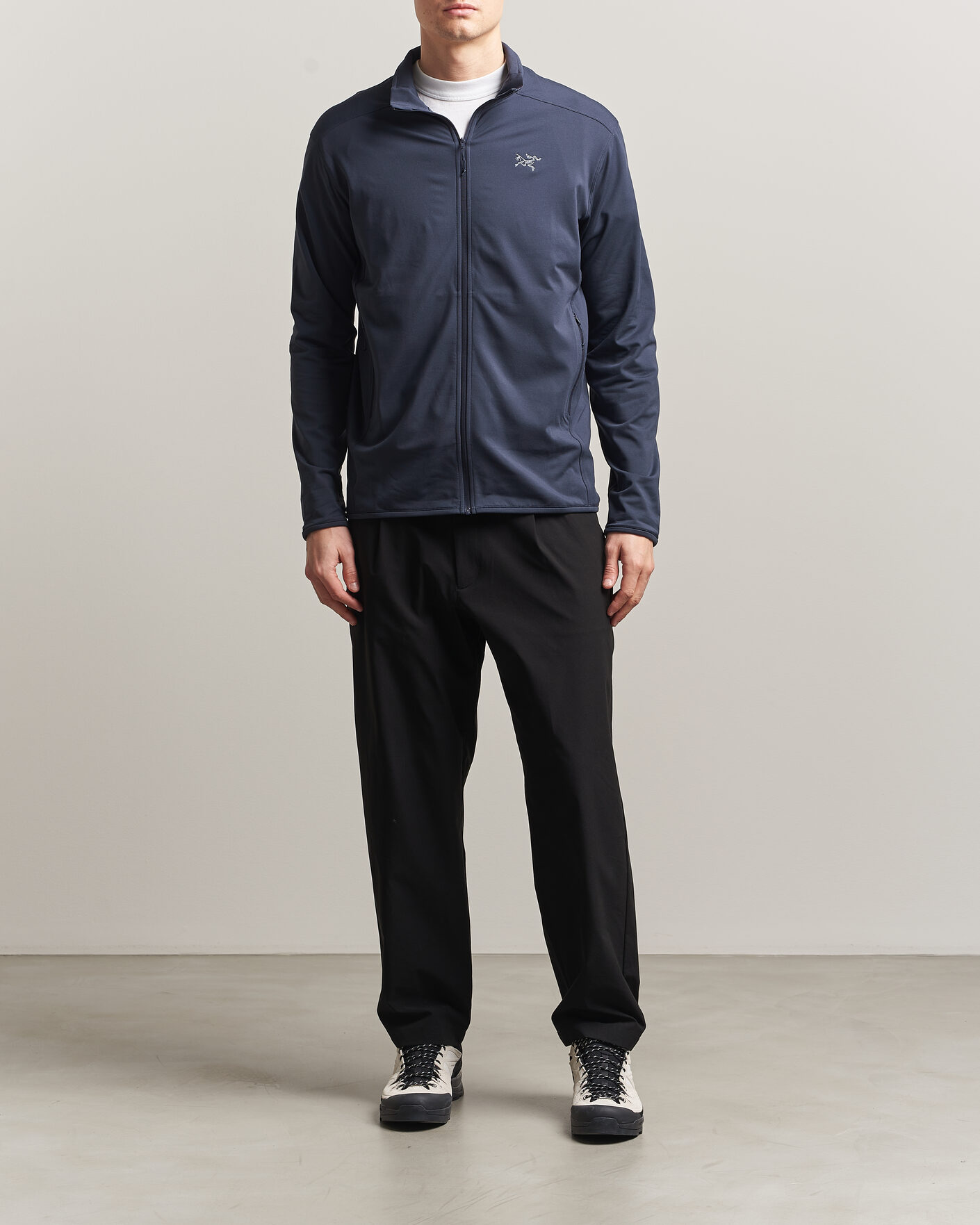 Herren | Pullover | Arc'teryx | Kyanite Lightweight Full Zip Black Sapphire