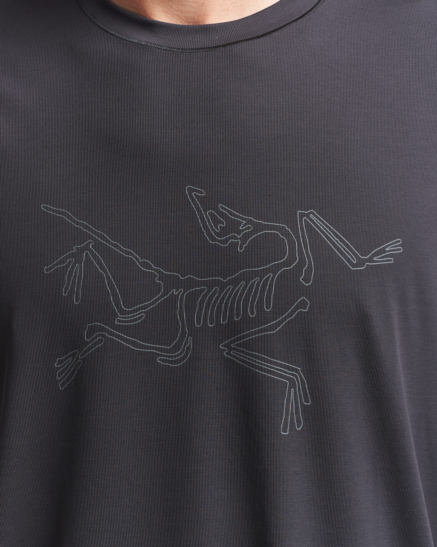 Herren | T-Shirts | Arc'teryx | Cormac Bird Logo Crew Neck T-Shirt Black