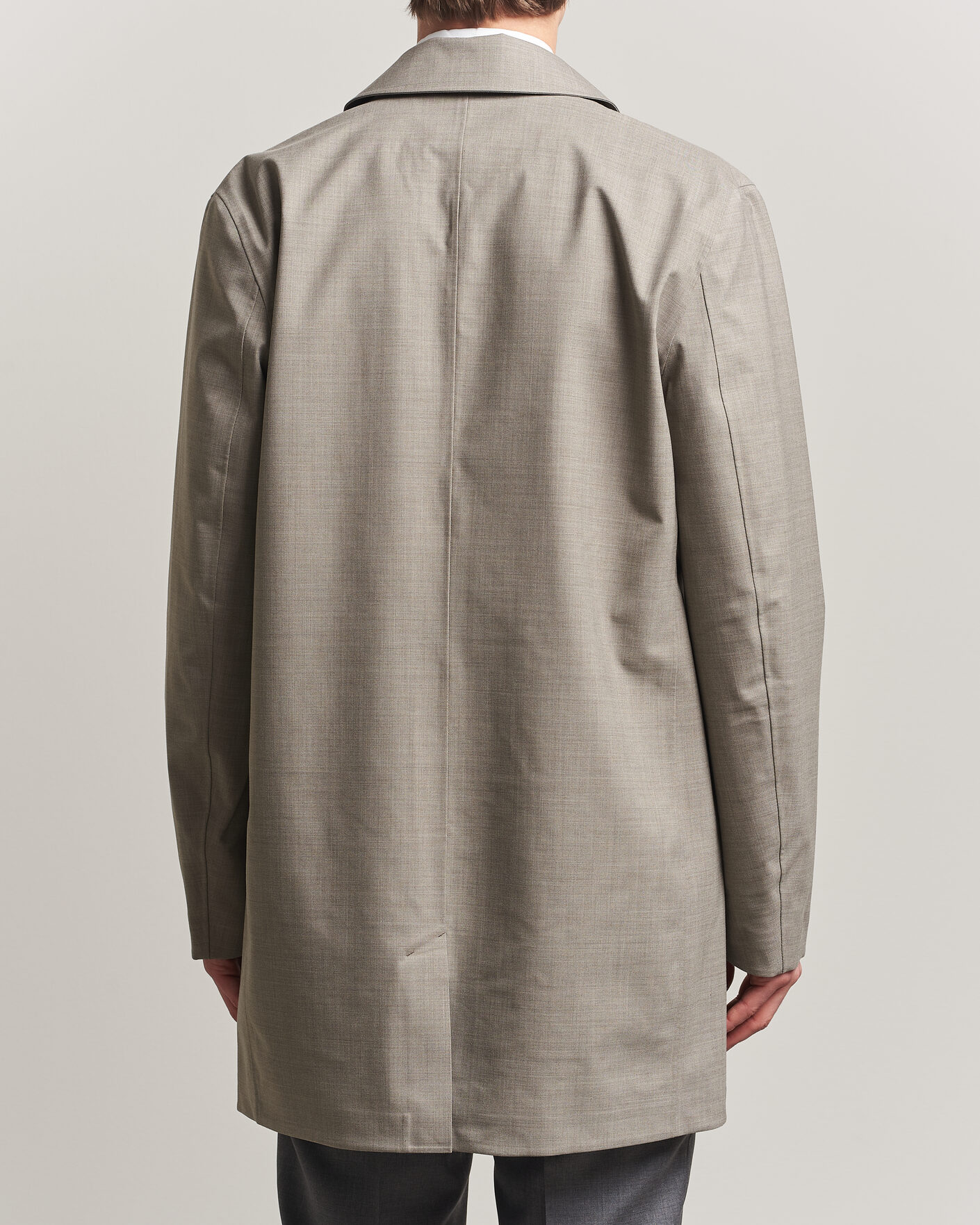 Herren | Jacken | UBR | Sky Fall Savile Wool Waterproof Coat Sand