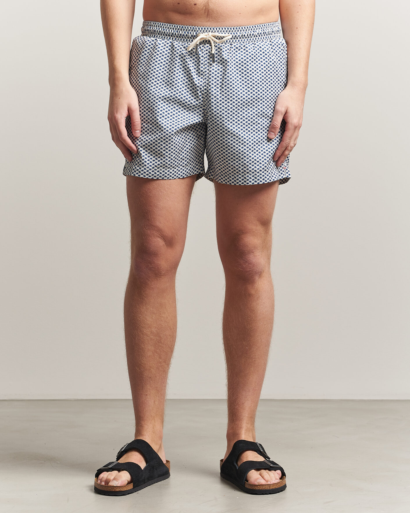 Herren | Badehosen | Orlebar Brown | Boxer Modula Drawstring Swim Shorts Nova Blue