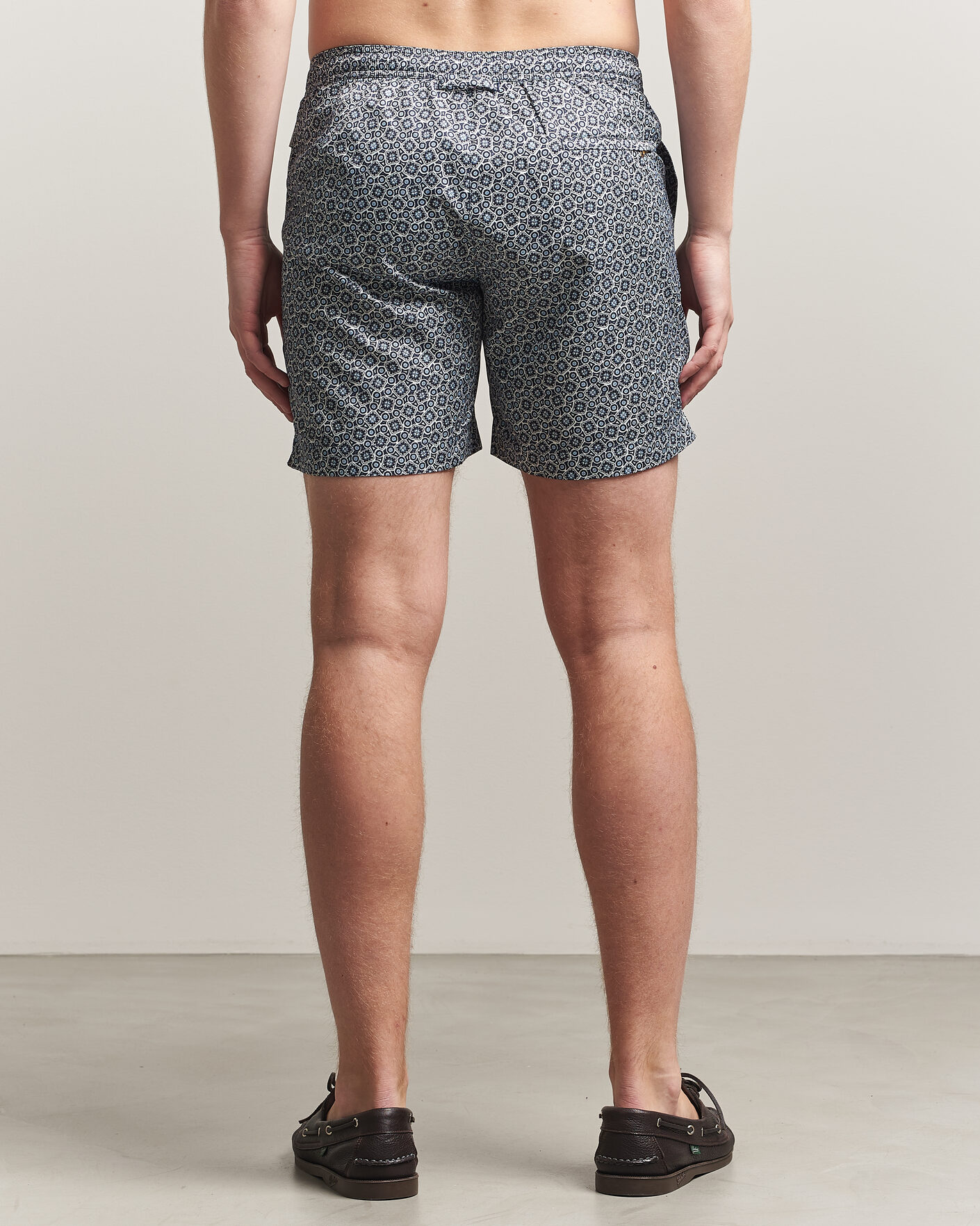 Herren | Badehosen | Orlebar Brown | Bulldog Drawcord Petola Swim Shorts Night Iris
