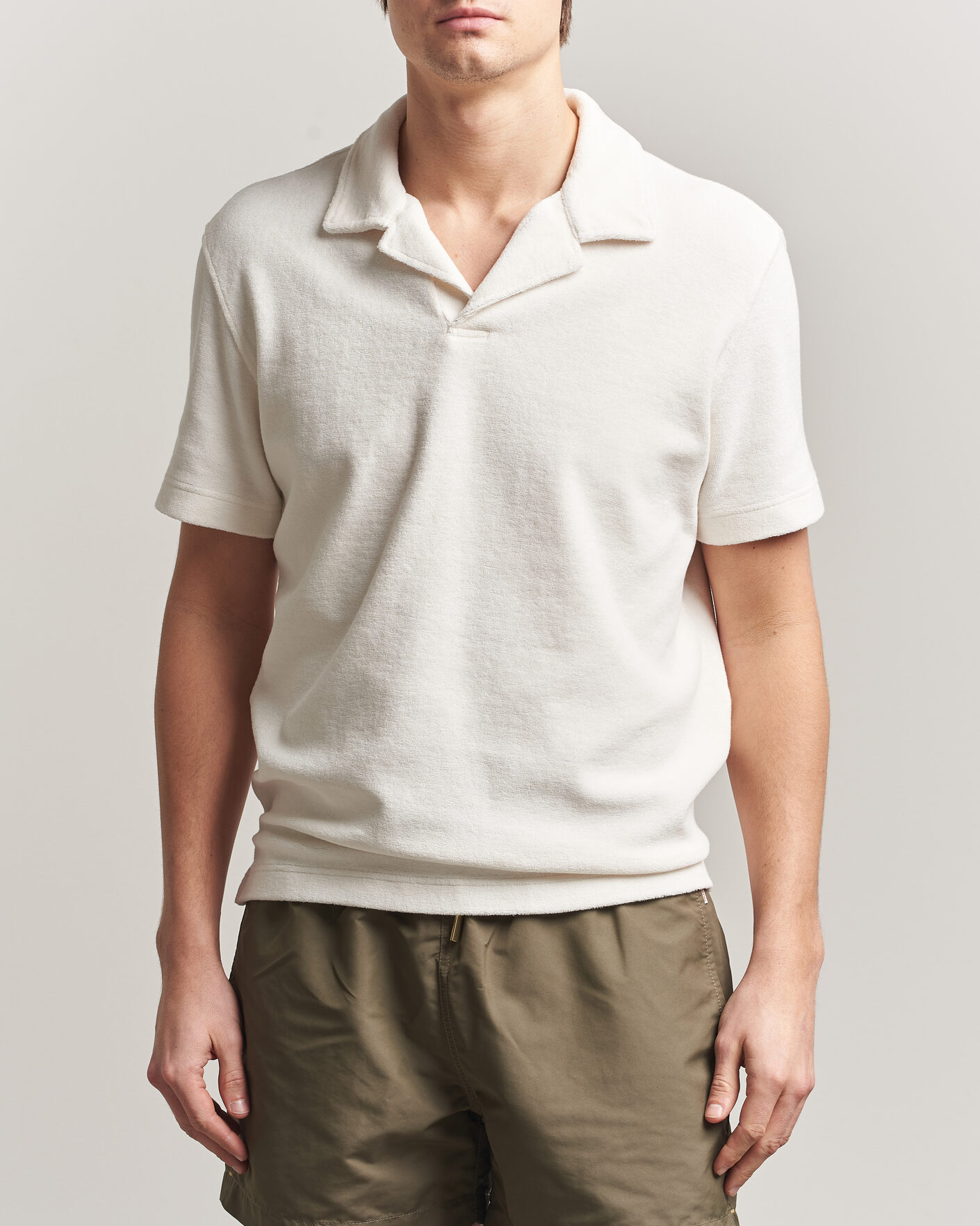 Herren | Poloshirts | Orlebar Brown | Terry Resort Polo Thasos Beach