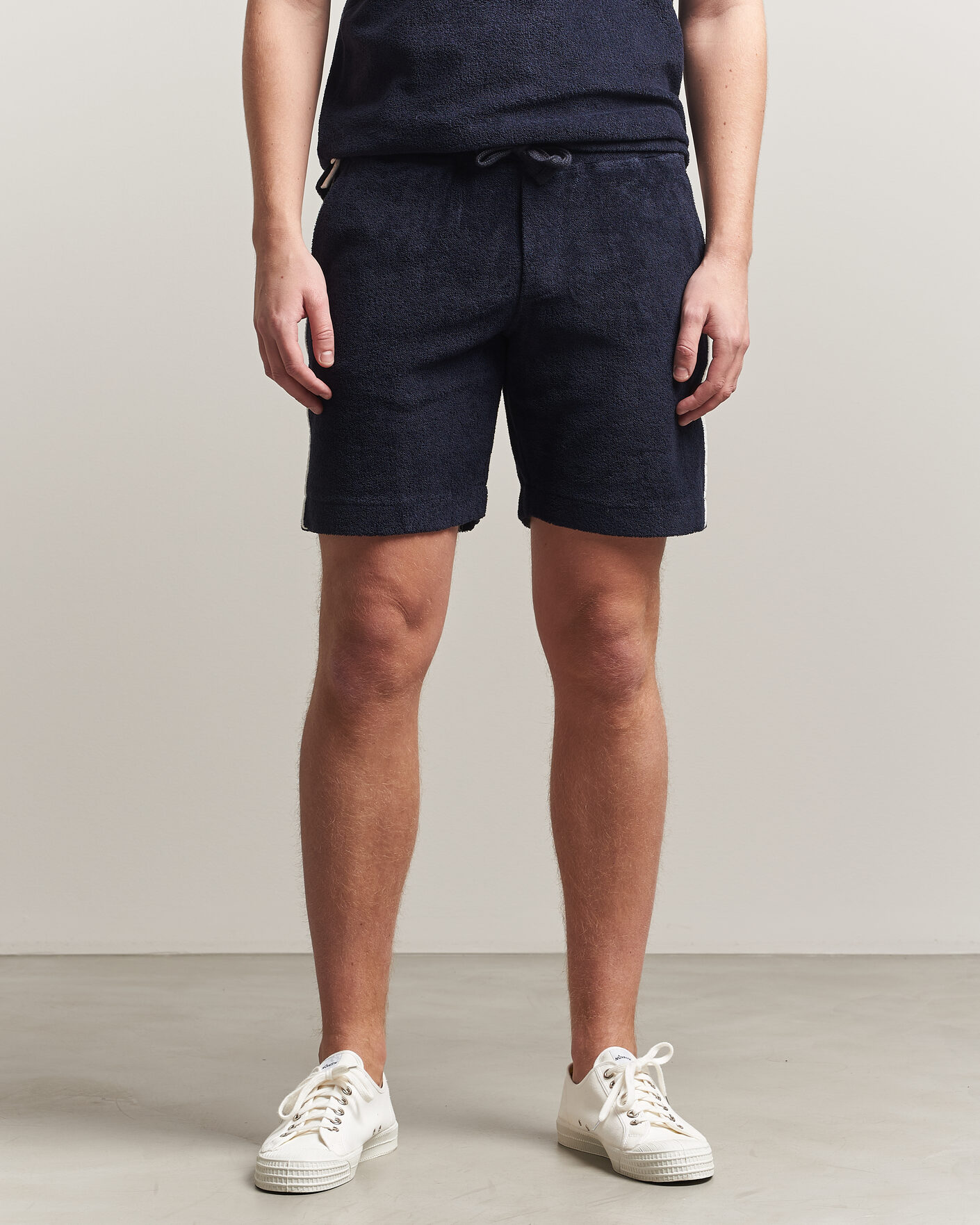Herren | Shorts | Orlebar Brown | Trevone Towelling Shorts Night Iris