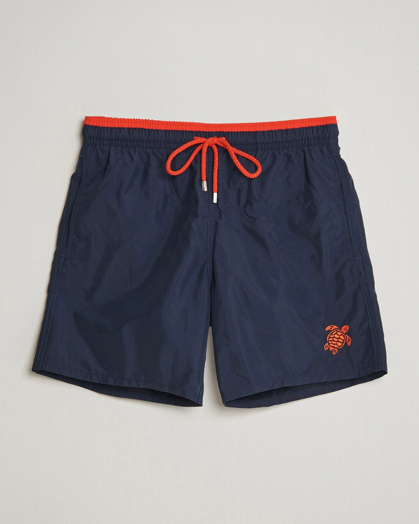 Herren | Badehosen | Vilebrequin | Moka Swimshorts Marine/Rouge