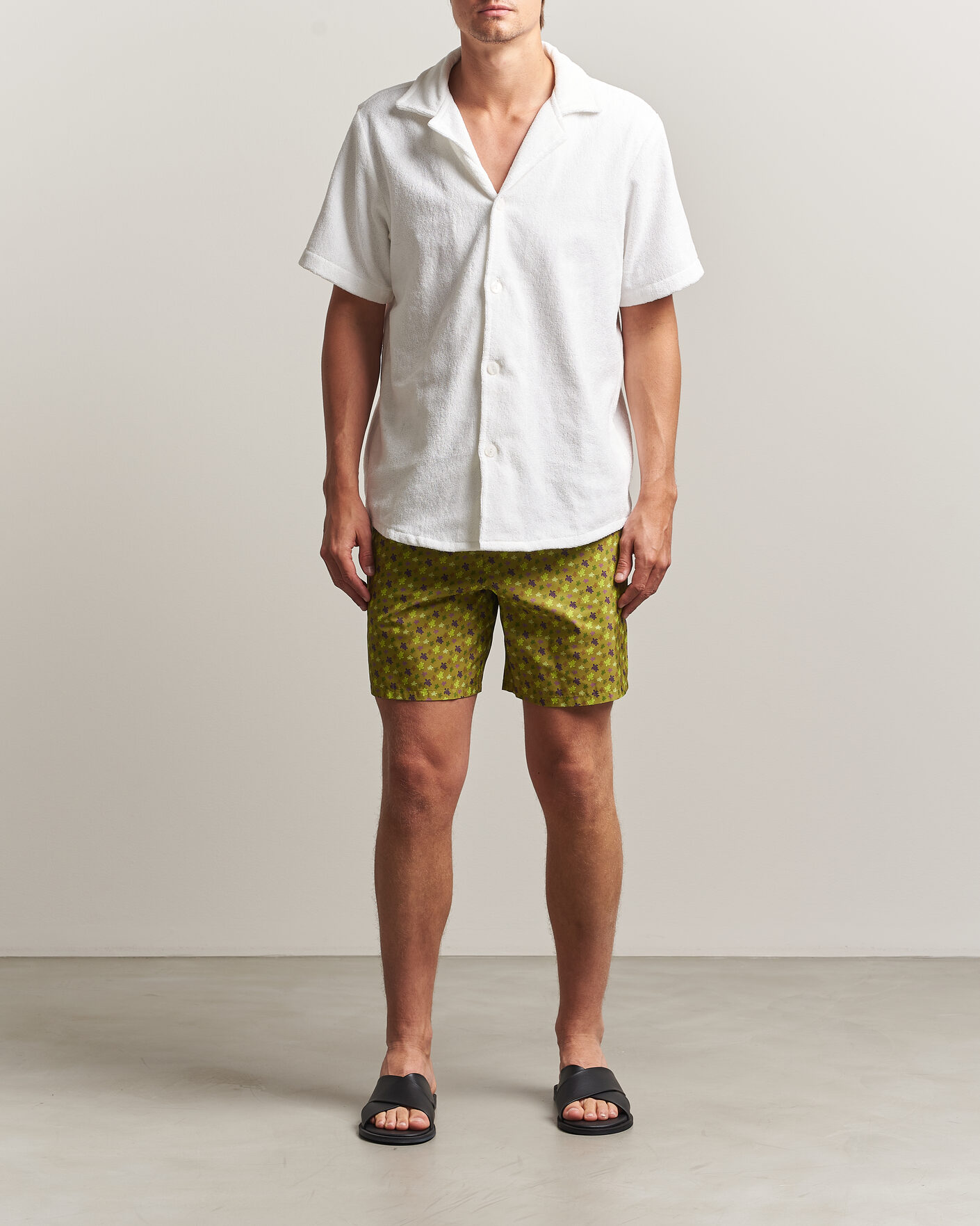 Herren | Badehosen | Vilebrequin | Mahina Swimshorts Absinthe