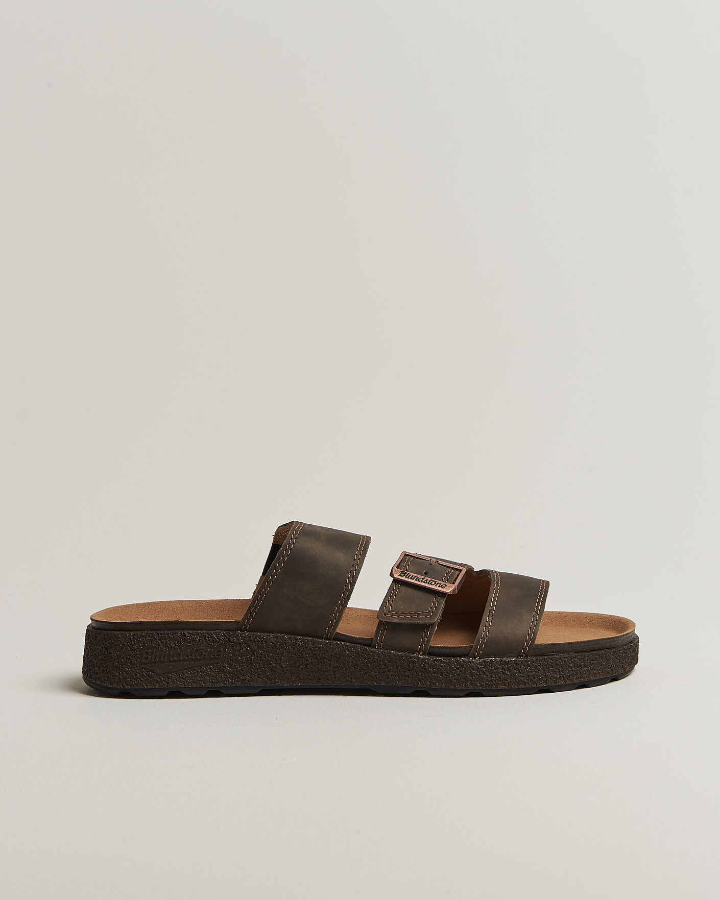 Herren | Sandalen & Pantoletten | Blundstone | 2694 Aerocork Leather Sandal Rustic Brown