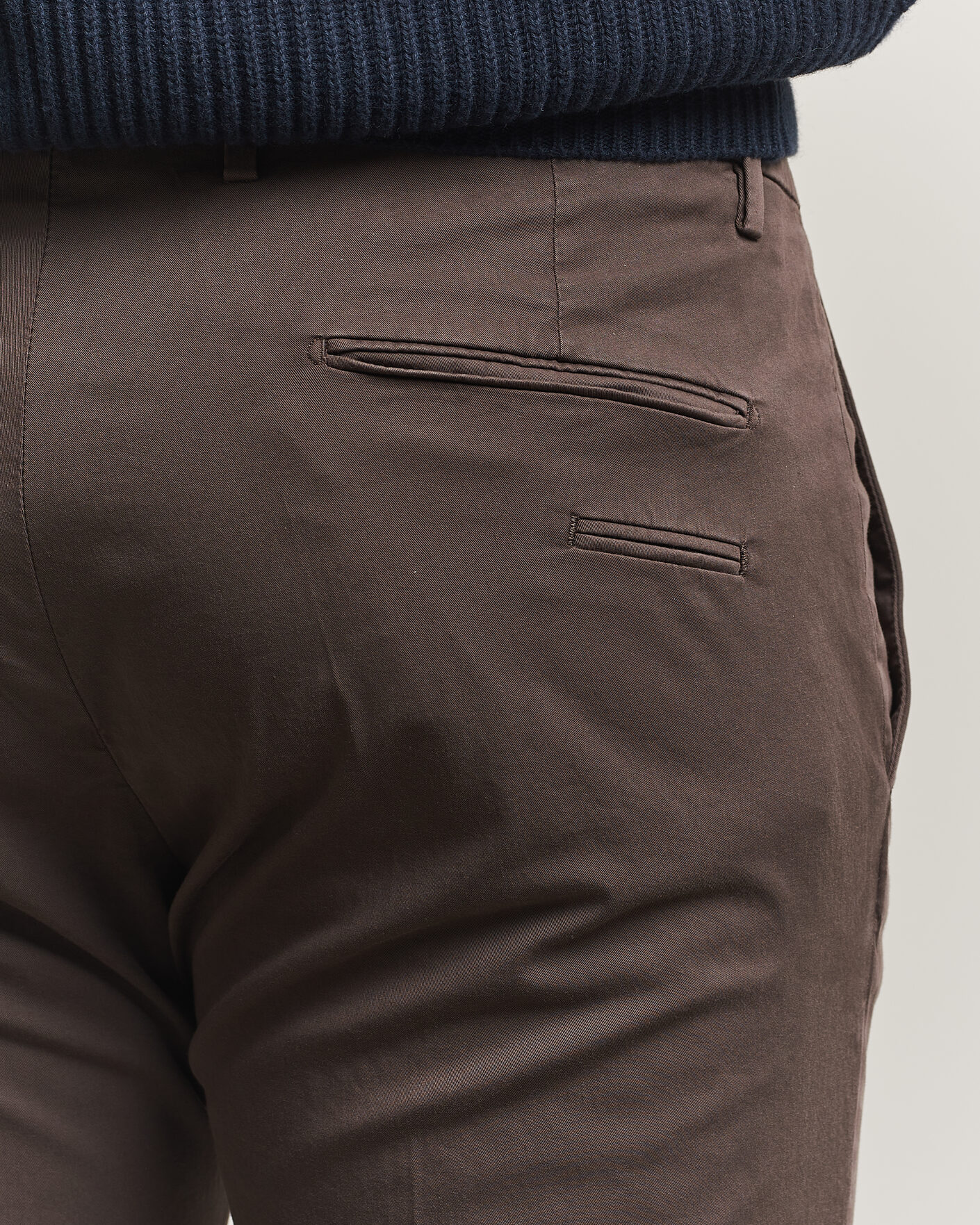 Herren | Hosen | Briglia 1949 | Slim Fit Cotton Chinos Brown