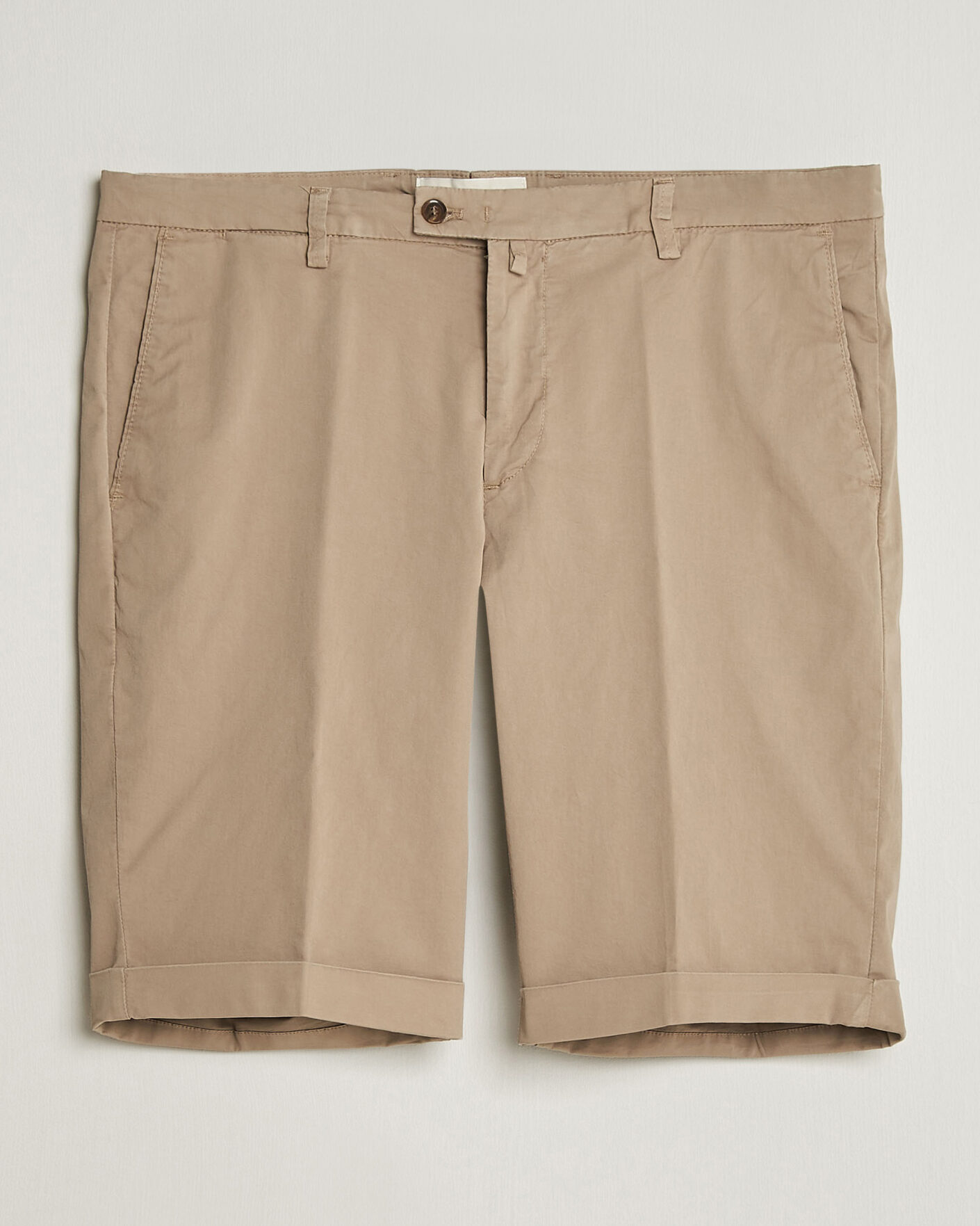 Herren | Shorts | Briglia 1949 | Cotton Stretch Shorts Taupe