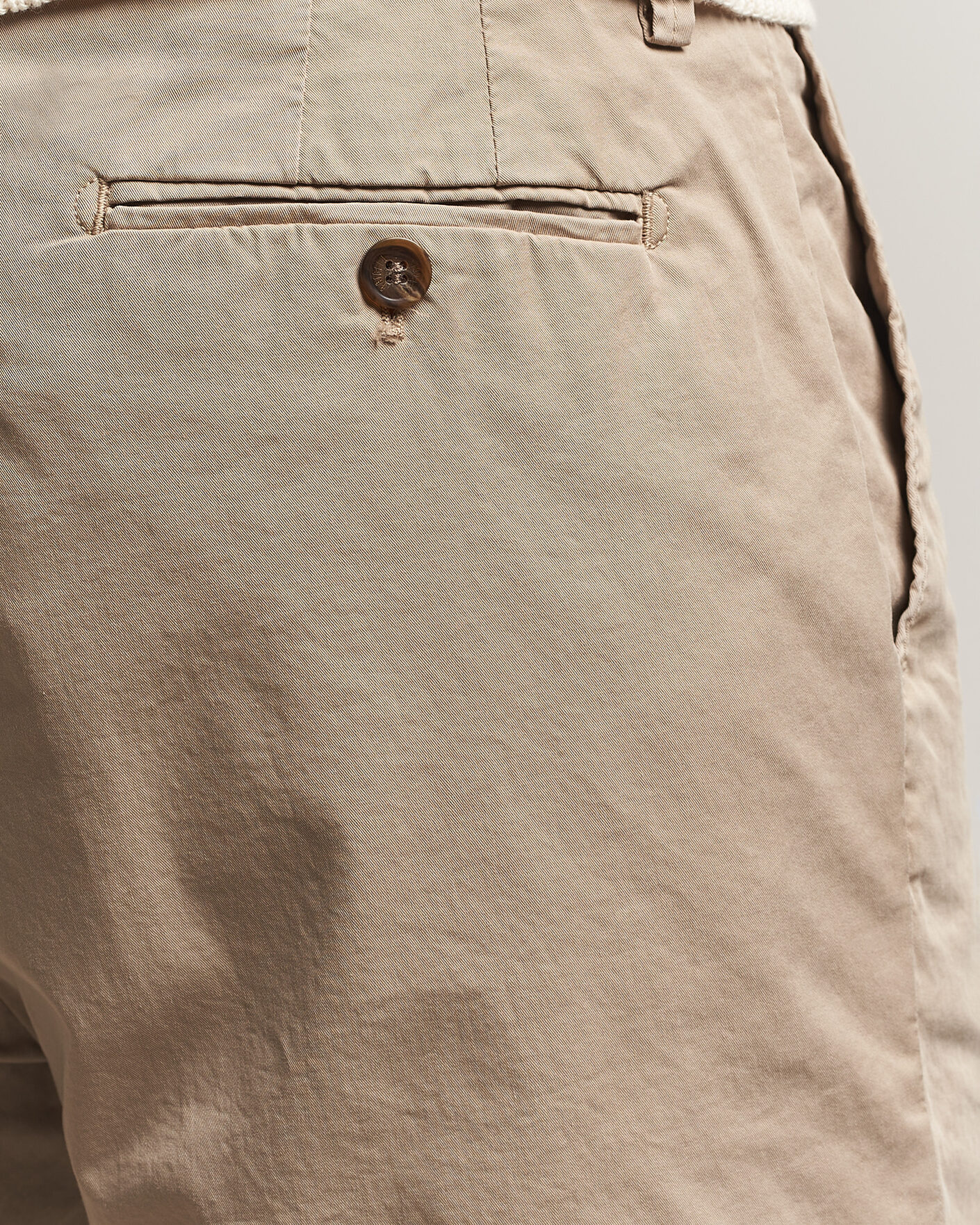 Herren | Shorts | Briglia 1949 | Cotton Stretch Shorts Taupe