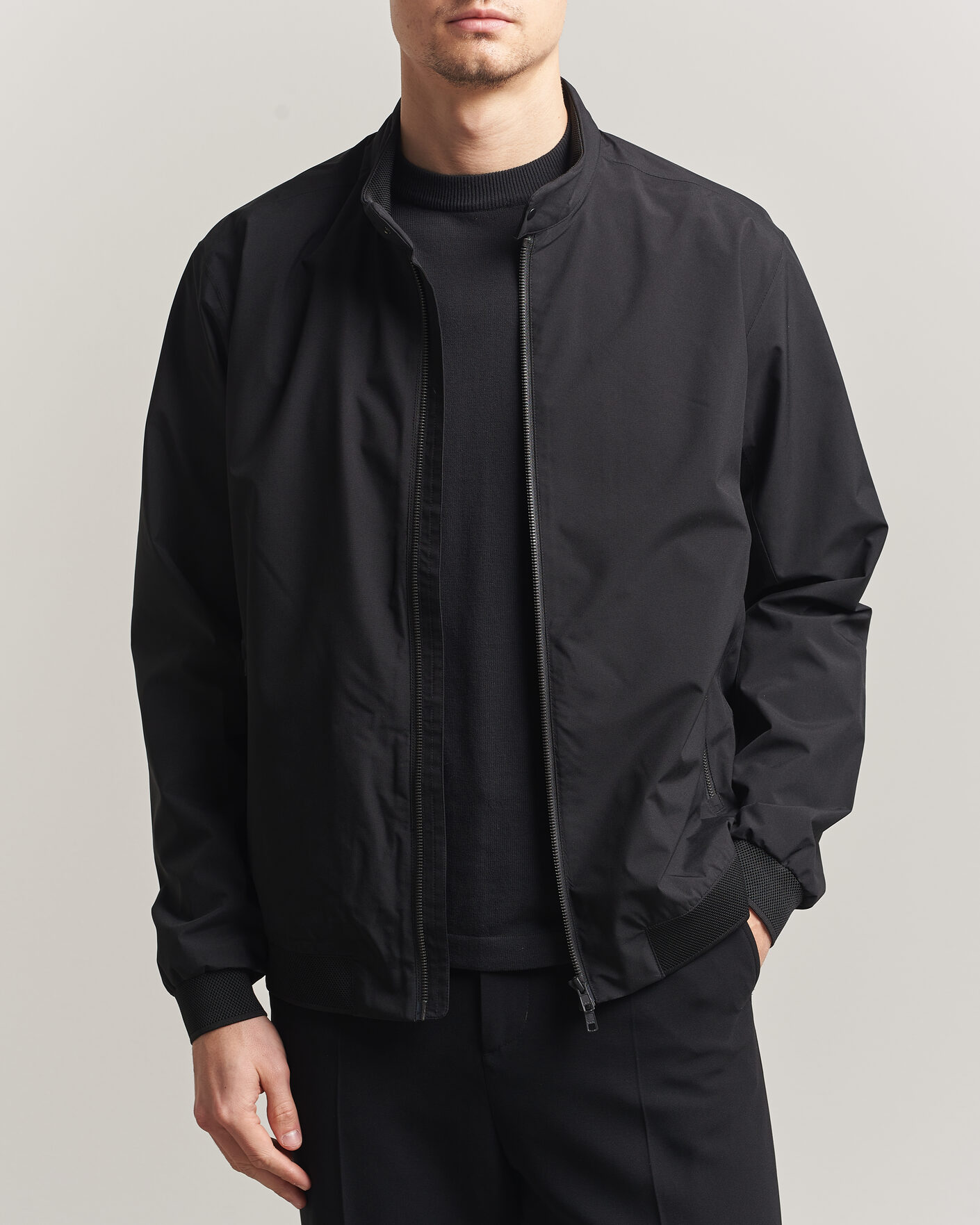 Herren | Jacken | Scandinavian Edition | Plain II Waterproof Jacket Onyx