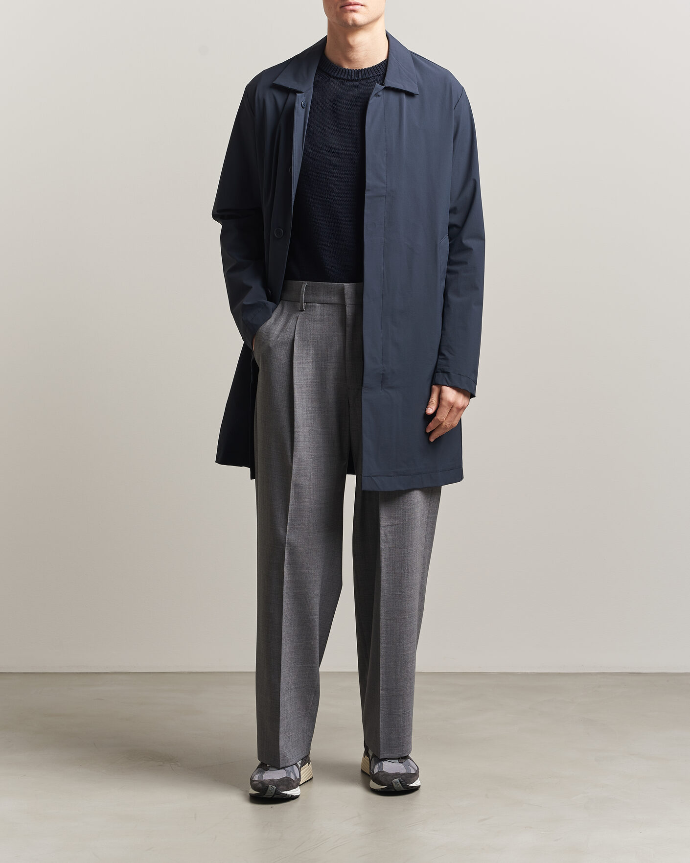 Herren | Jacken | Scandinavian Edition | Ascend II Lightweight Coat Navy