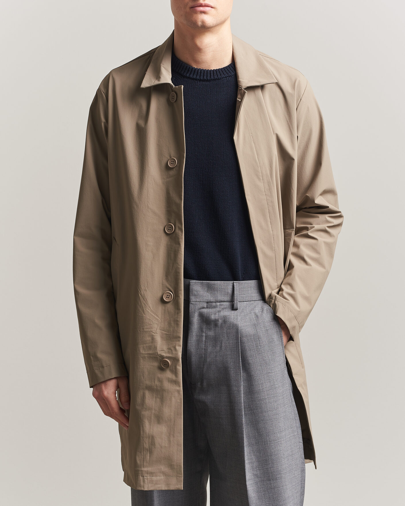 Herren | Jacken | Scandinavian Edition | Ascend II Lightweight Coat Sand
