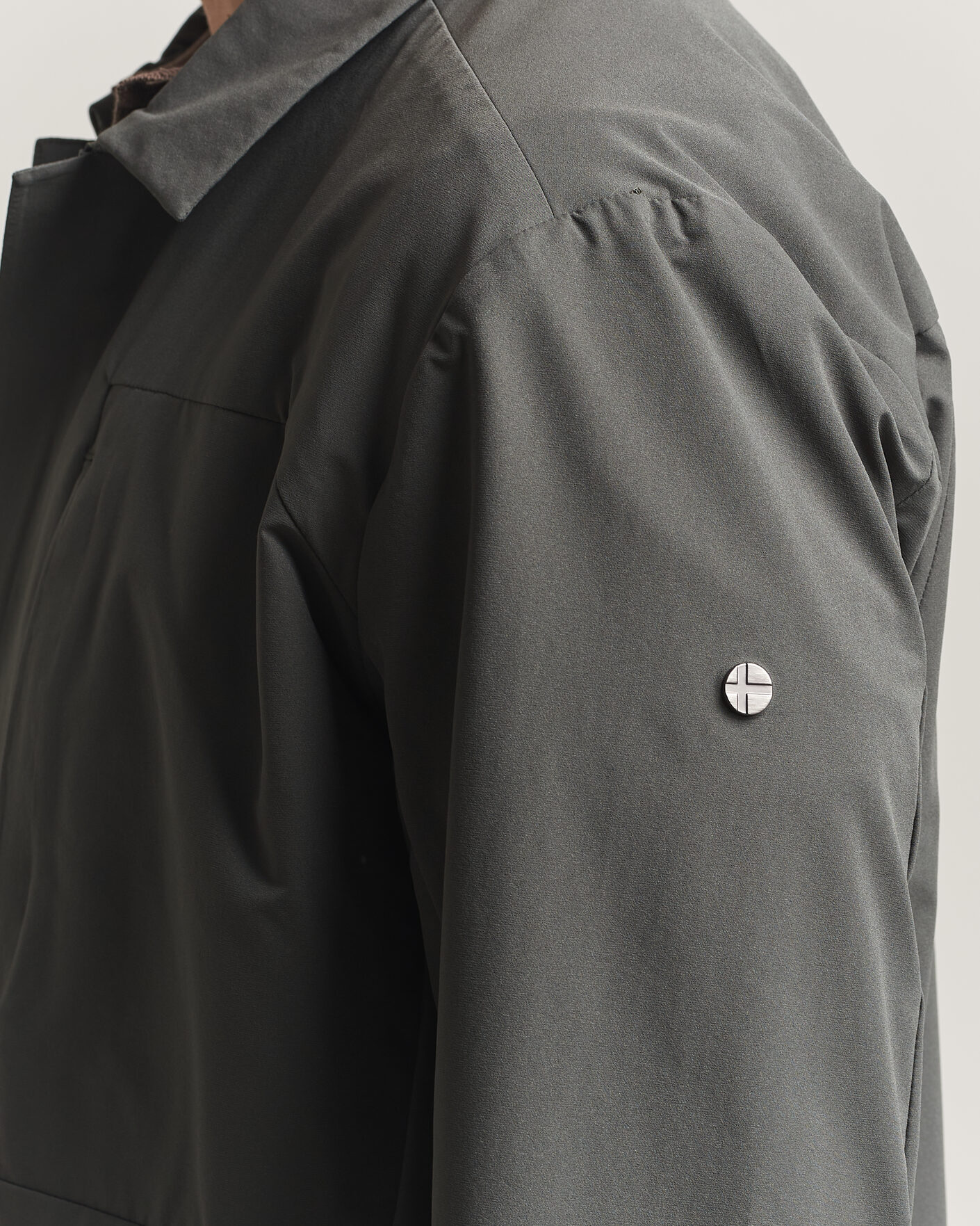 Herren | Jacken | Scandinavian Edition | Merge II Stretch Shirt Jacket Dark Olive