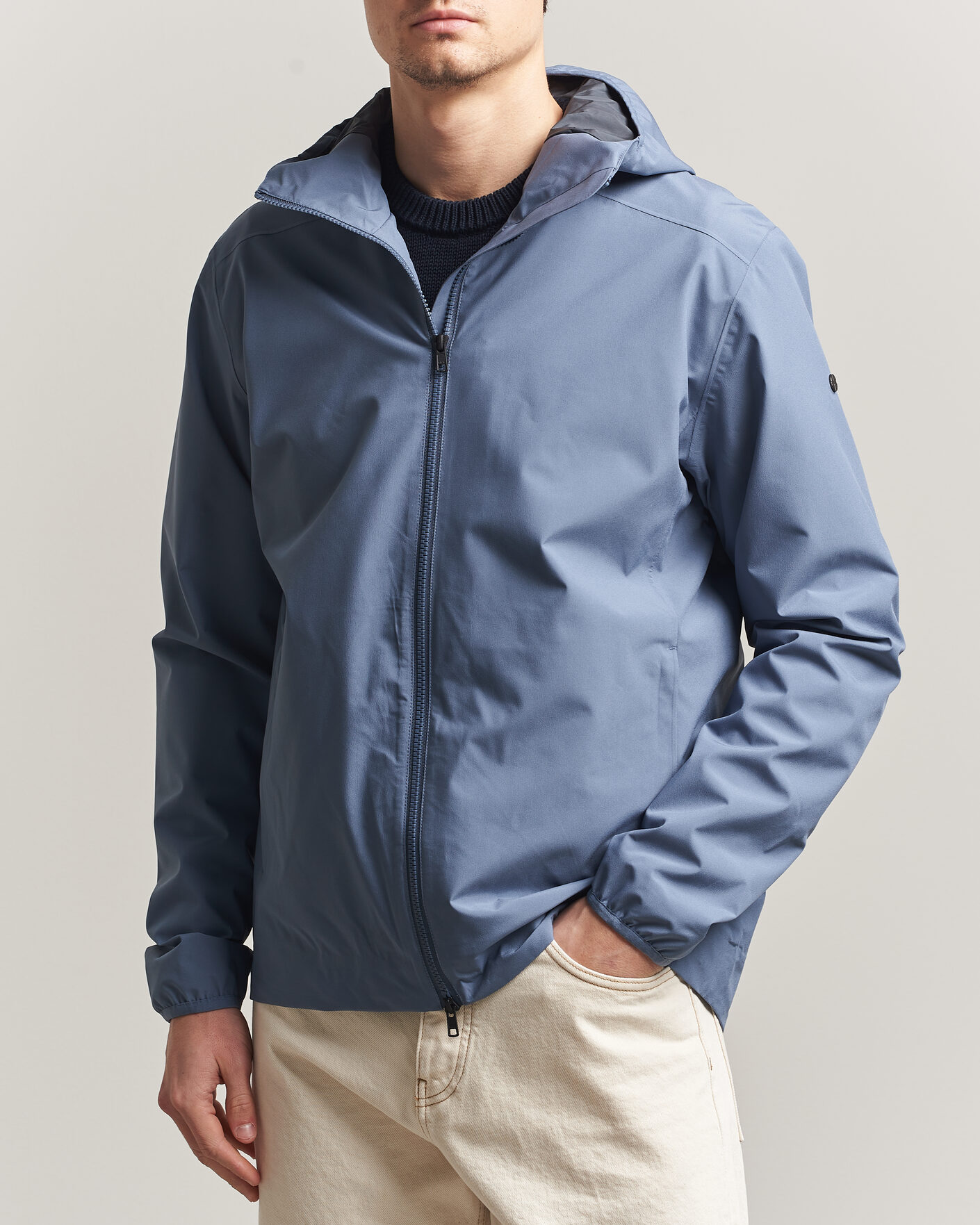 Herren | Jacken | Scandinavian Edition | Hood II Waterproof Jacket Ocean