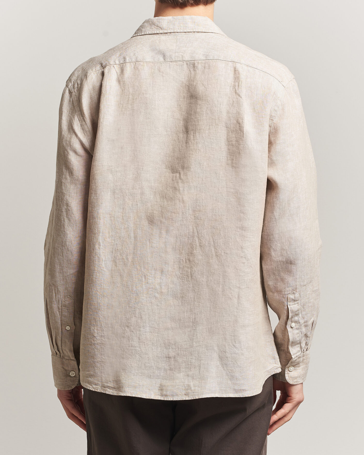 Herren | Hemden | Charles Tyrwhitt | Pure Linen Slim Fit Shirt Oatmeal