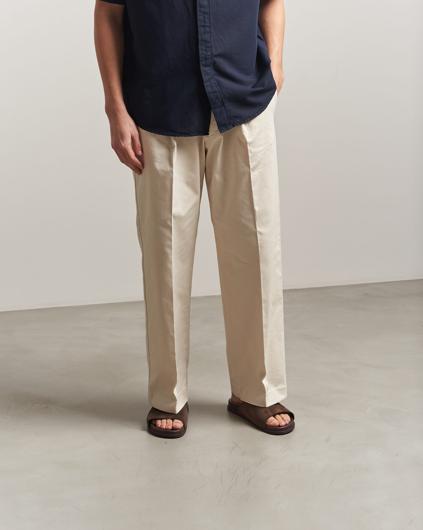 Herren | Sandalen & Pantoletten | Thera's | Classic Slide Sandals Dark Brown Suede