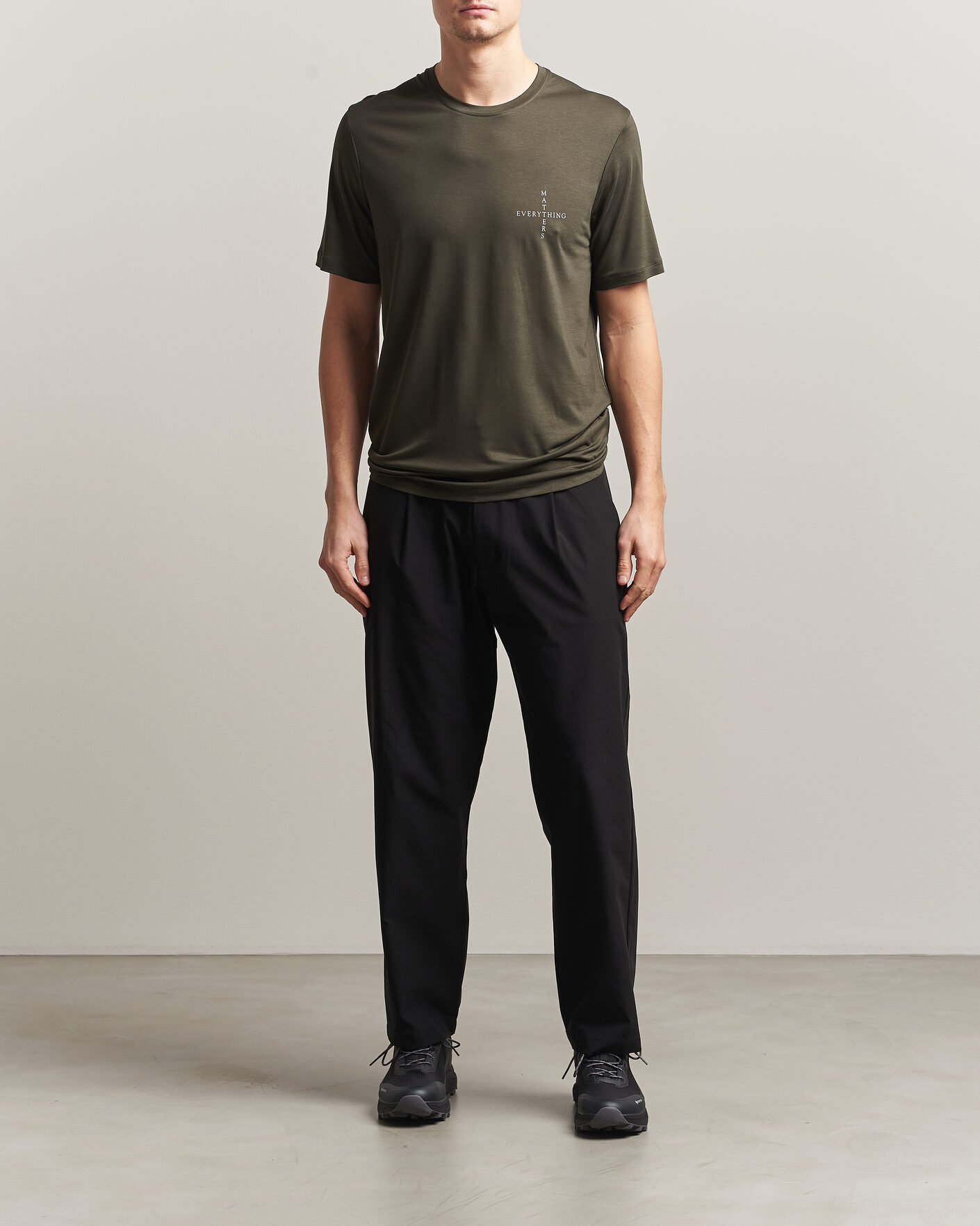 Herren | T-Shirts | Houdini | Tree Message T-Shirt Green Illusion