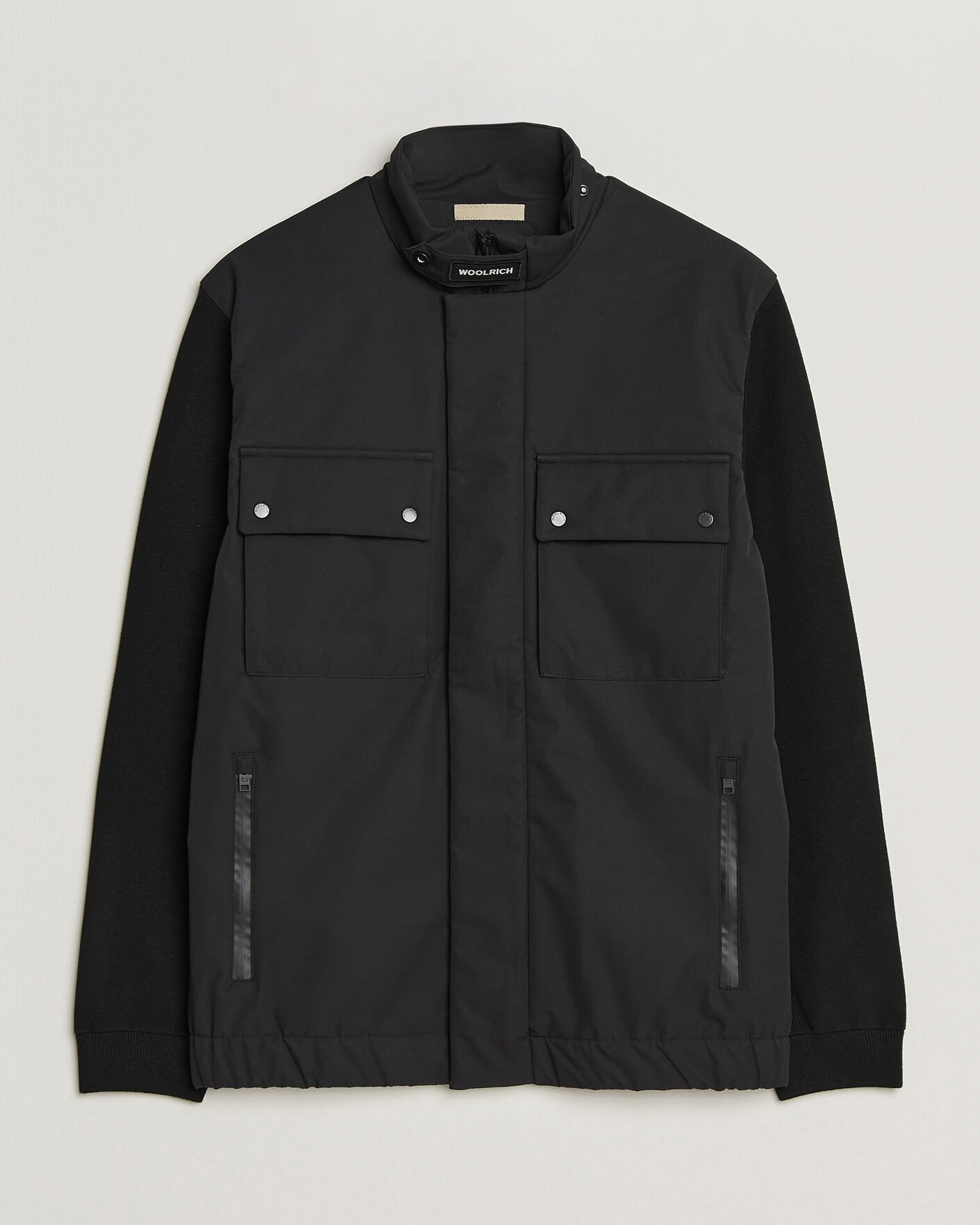 Herren | Jacken | Woolrich | Two Layers Hybrid Jacket Black