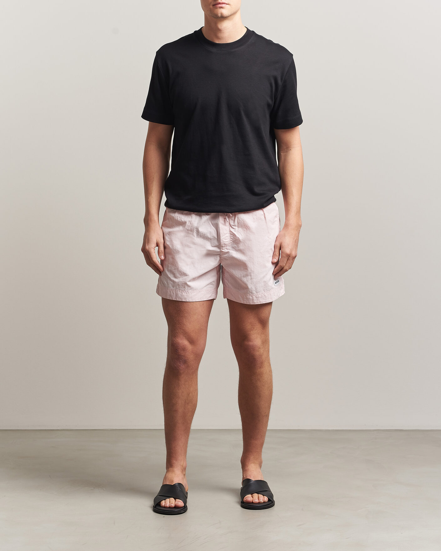 Herren | Badehosen | Woolrich | Solid Garment Dyed Swimshorts Pale Lilac