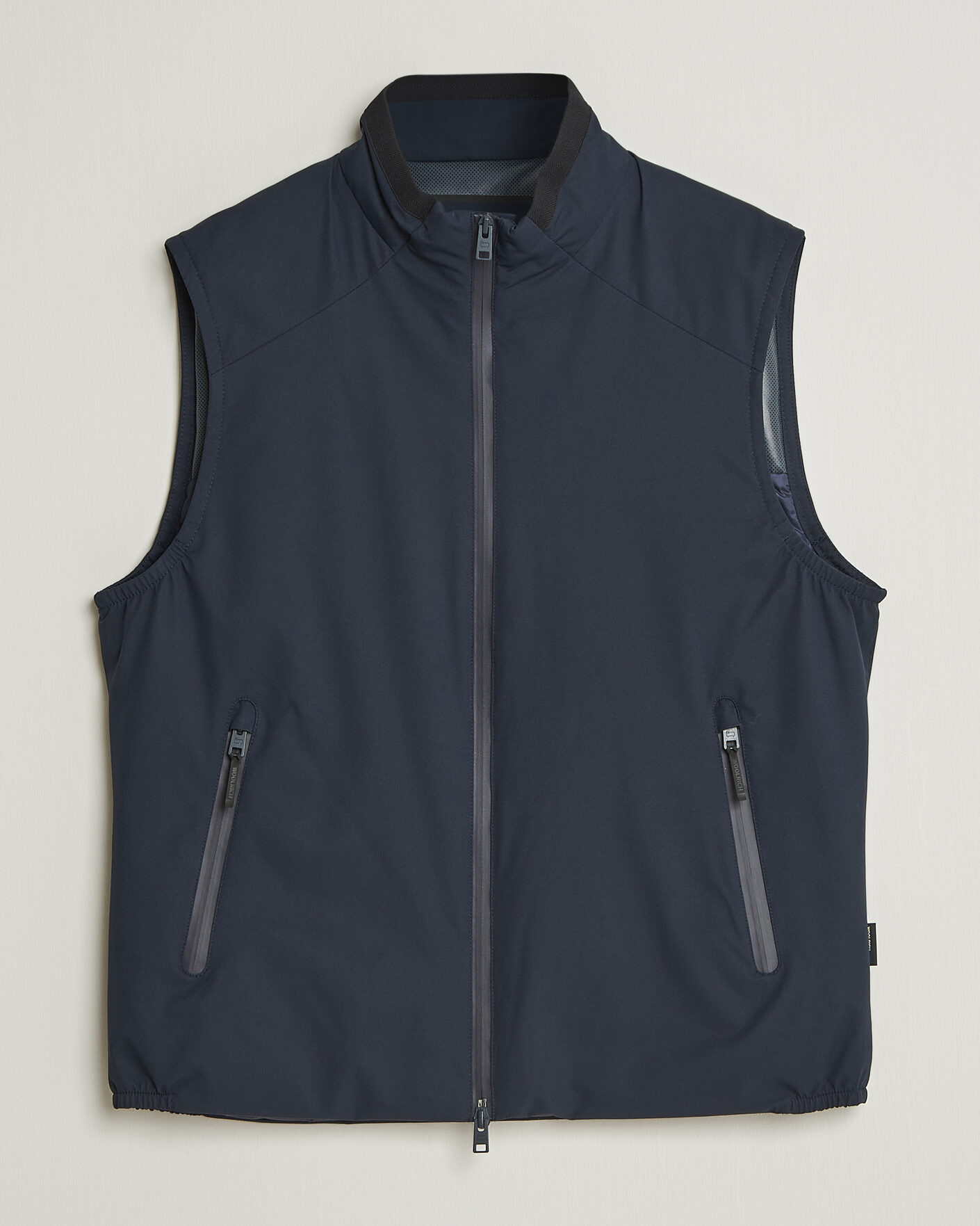 Herren | Westen | Woolrich | Two Layer Sailing Vest Melton Blue