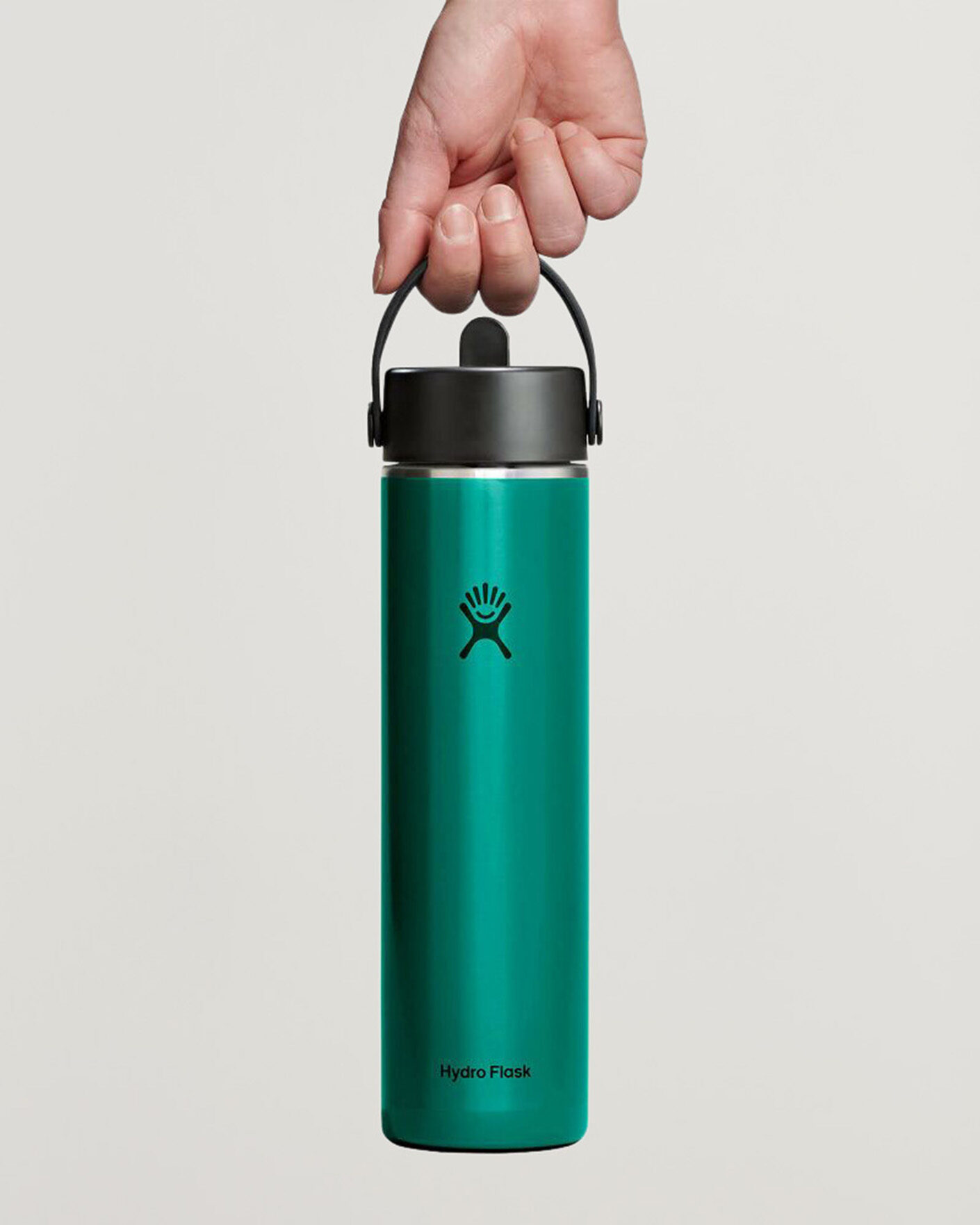 Herren | Outdoor living | Hydro Flask | Lightweight Flex Straw 24oz Bottle Emerald Green