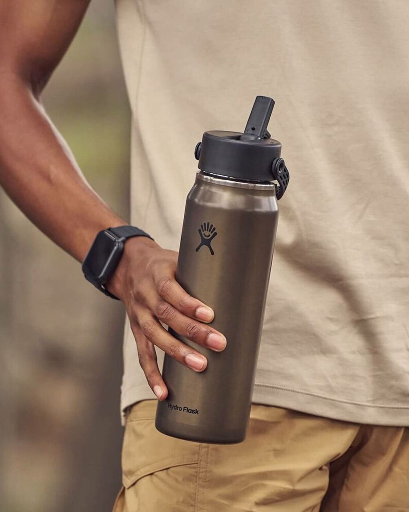 Herren | Outdoor living | Hydro Flask | Lightweight Flex Straw 32oz Bottle Obsidian