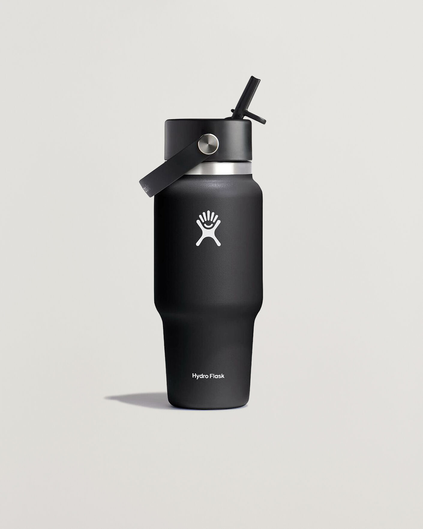 Herren | Outdoor living | Hydro Flask | Travel Bottle Flex Straw Cap 24oz Black