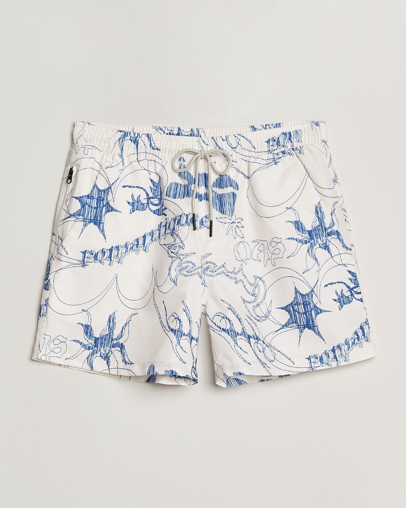 Herren | Badehosen | OAS | Printed Swimshorts Romantique