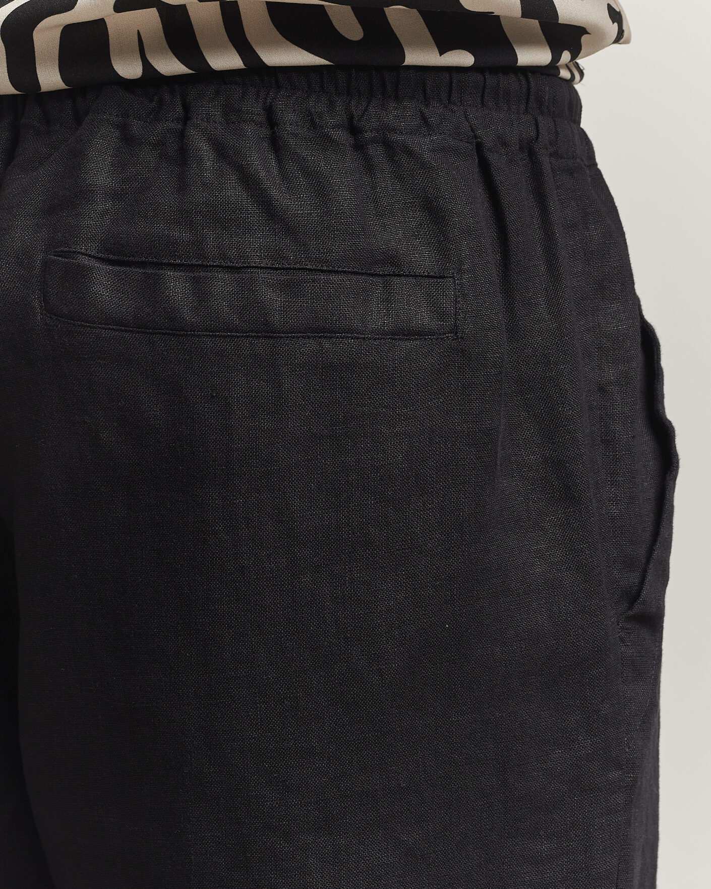 Herren | Hosen | OAS | Nino Linen Pants Black