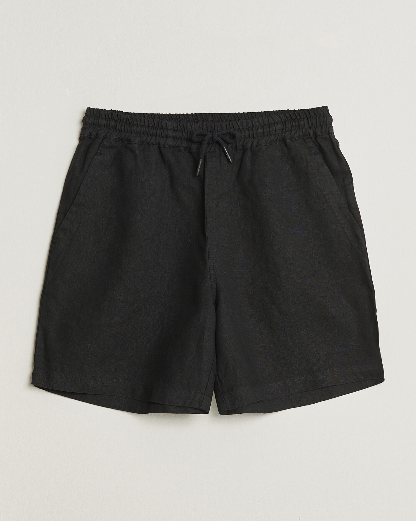 Herren | Shorts | OAS | Porto Linen Shorts Black
