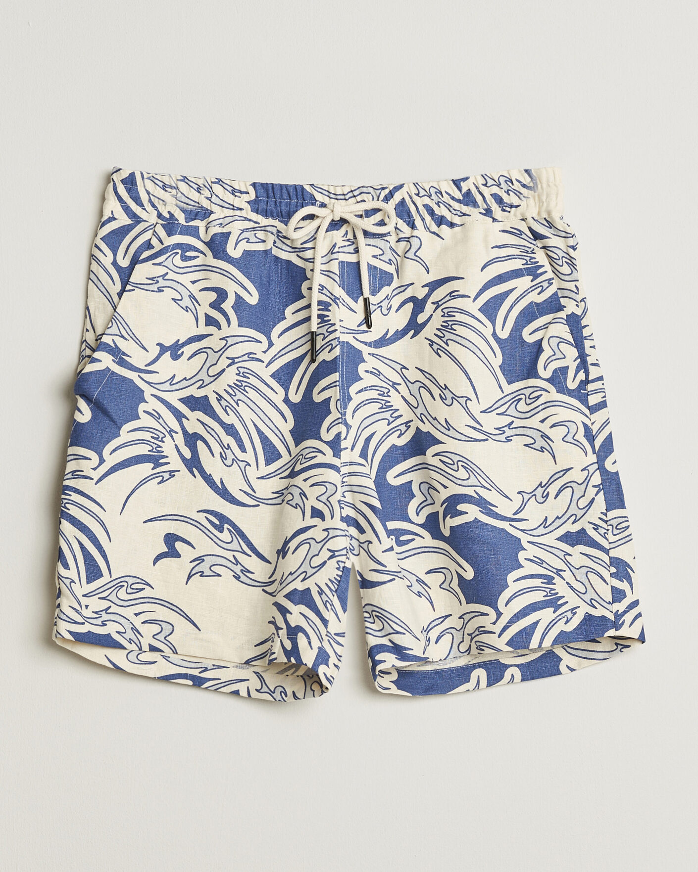 Herren | Shorts | OAS | Porto Linen Shorts Rogue Blue