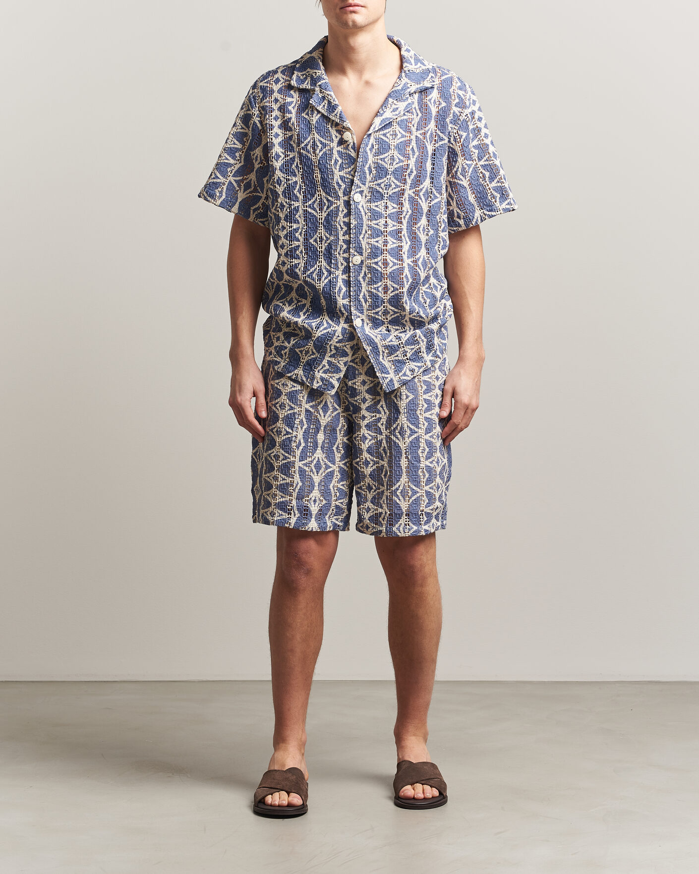 Herren | Shorts | OAS | Nicola Cotton Net Shorts Arko